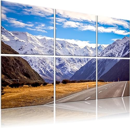 Paquete de 6 paneles acústicos artísticos de espuma de pared insonorizados, paneles absorbentes de sonido de 72 x 48 pulgadas, bloqueador de sonido