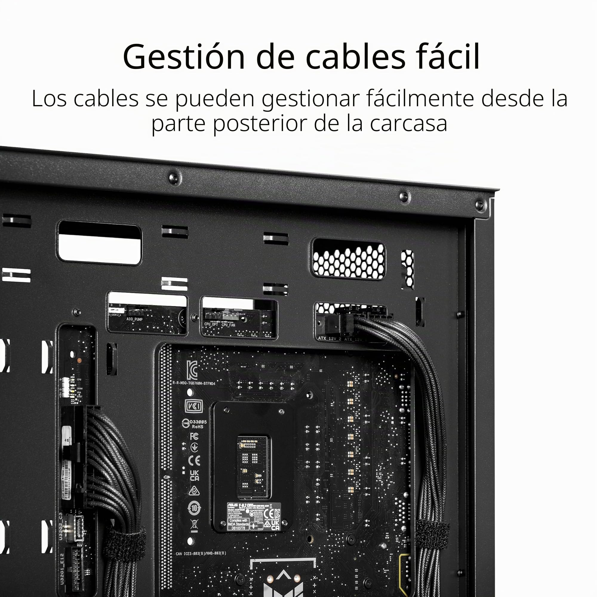 Asus Tuf Gaming B760M-Btf Wifi D4 - Motherboard - Micro Atx - Lga1700-Sockel - B760 Chipsatz - Usb 3,2 Gen 1, Usb 3,2 Gen 2, UsB-C 3,2 Gen2, UsB-C 3,