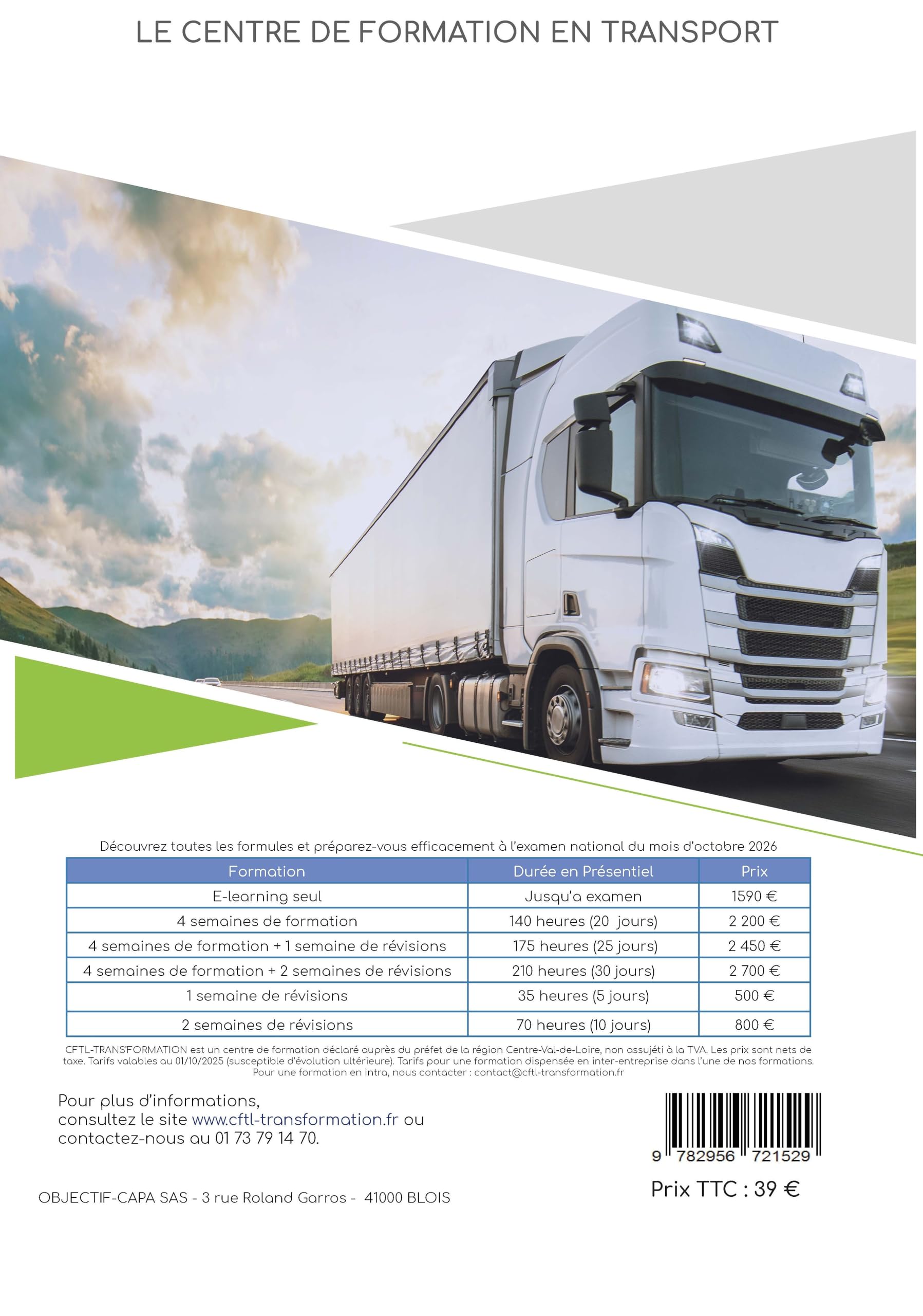 Annales Corrigées - Examen National de Capacité Professionnelle en Transport Routier de Marchandises: Edition 2026