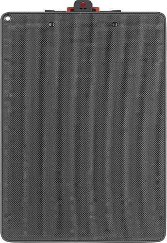 Miniatura 7 de Portapapeles de metal ZORVIDSON de 12.5 x 9 pulgadas, color plateado, tamaño A4, portapapeles de metal, duraderos, para aulas, restaurantes,