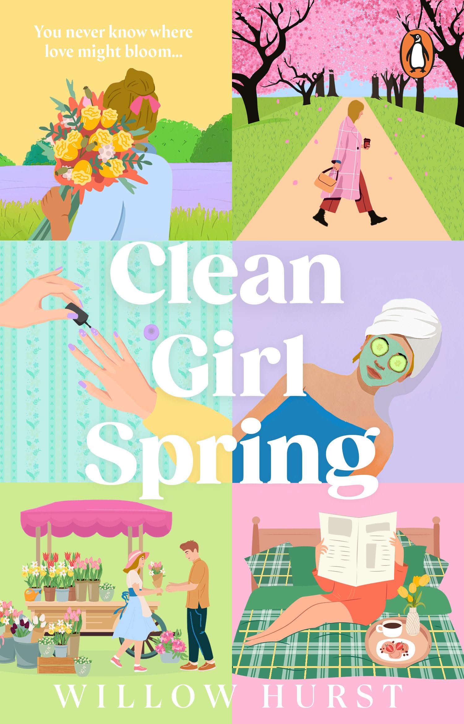Clean Girl Spring: The perfect rivals-to-lovers small town seasonal romance for Spring (Magnolia Springs, 2)