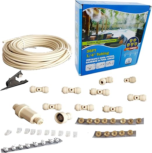 mistcooling Patio Misting Kit Assembly Make your own