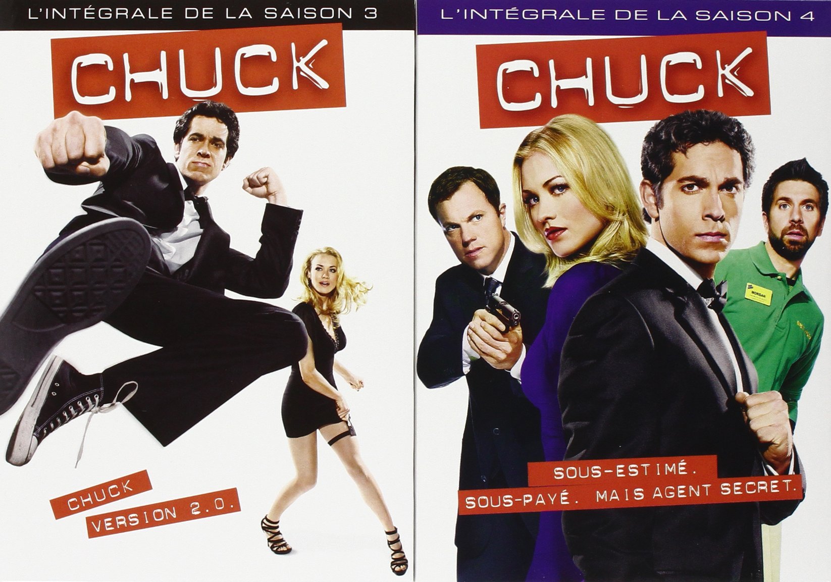 Chuck - Saisons 1-5 - L'intégrale de la Série - Coffret DVD