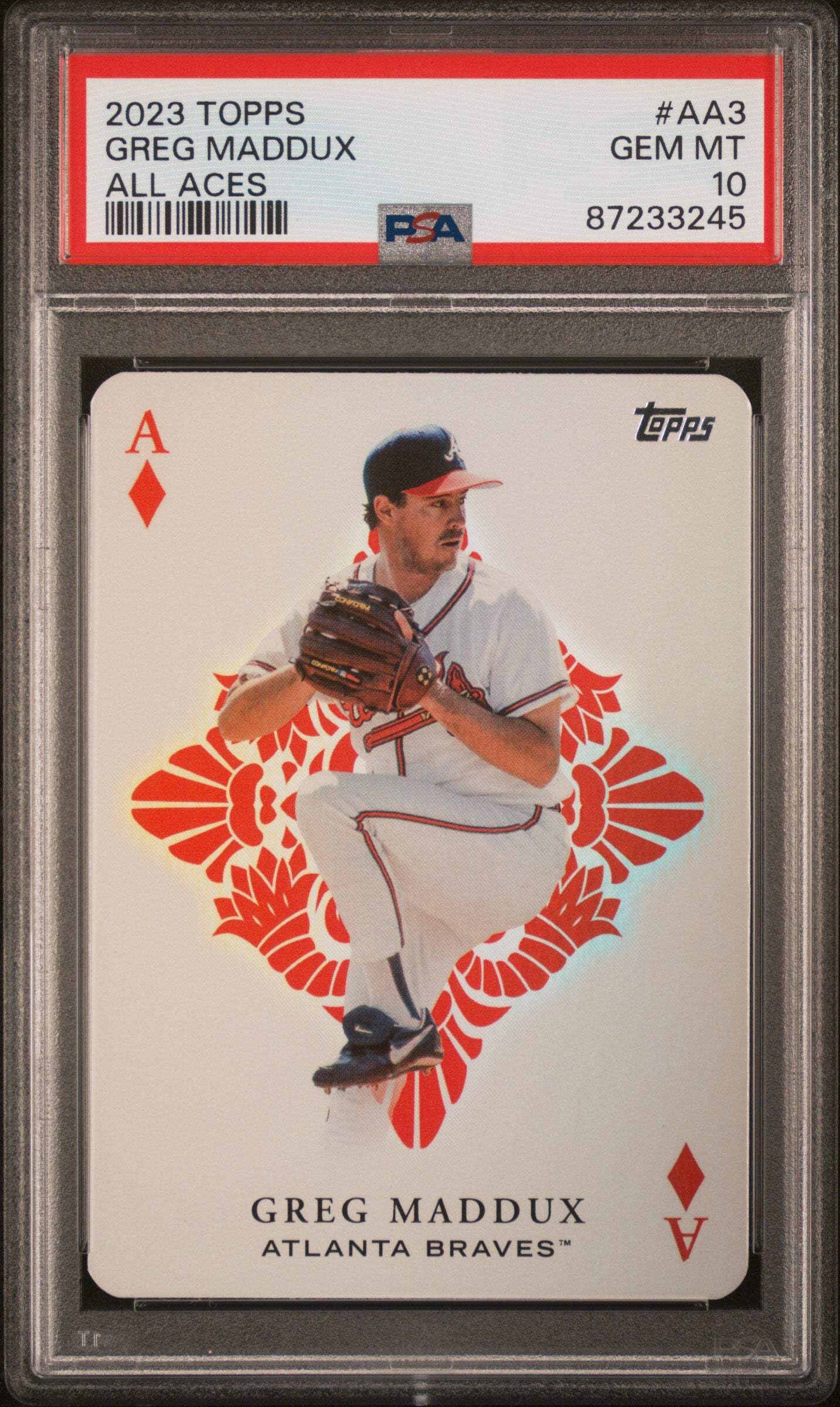 Amazon.com: Graded 2023 Topps Greg Maddux #AA3 All Aces Baseball 