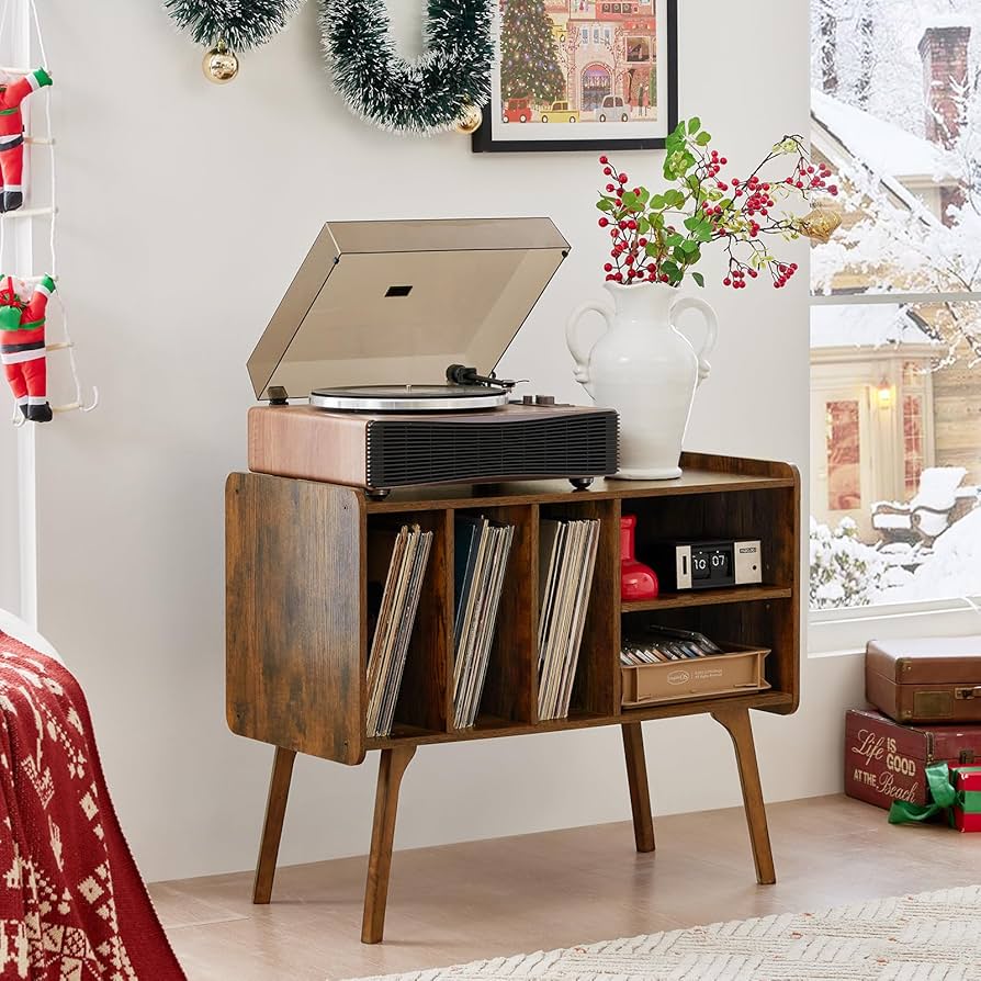 Amazon.co.jp: Lerliuo レコードプレーヤースタンド