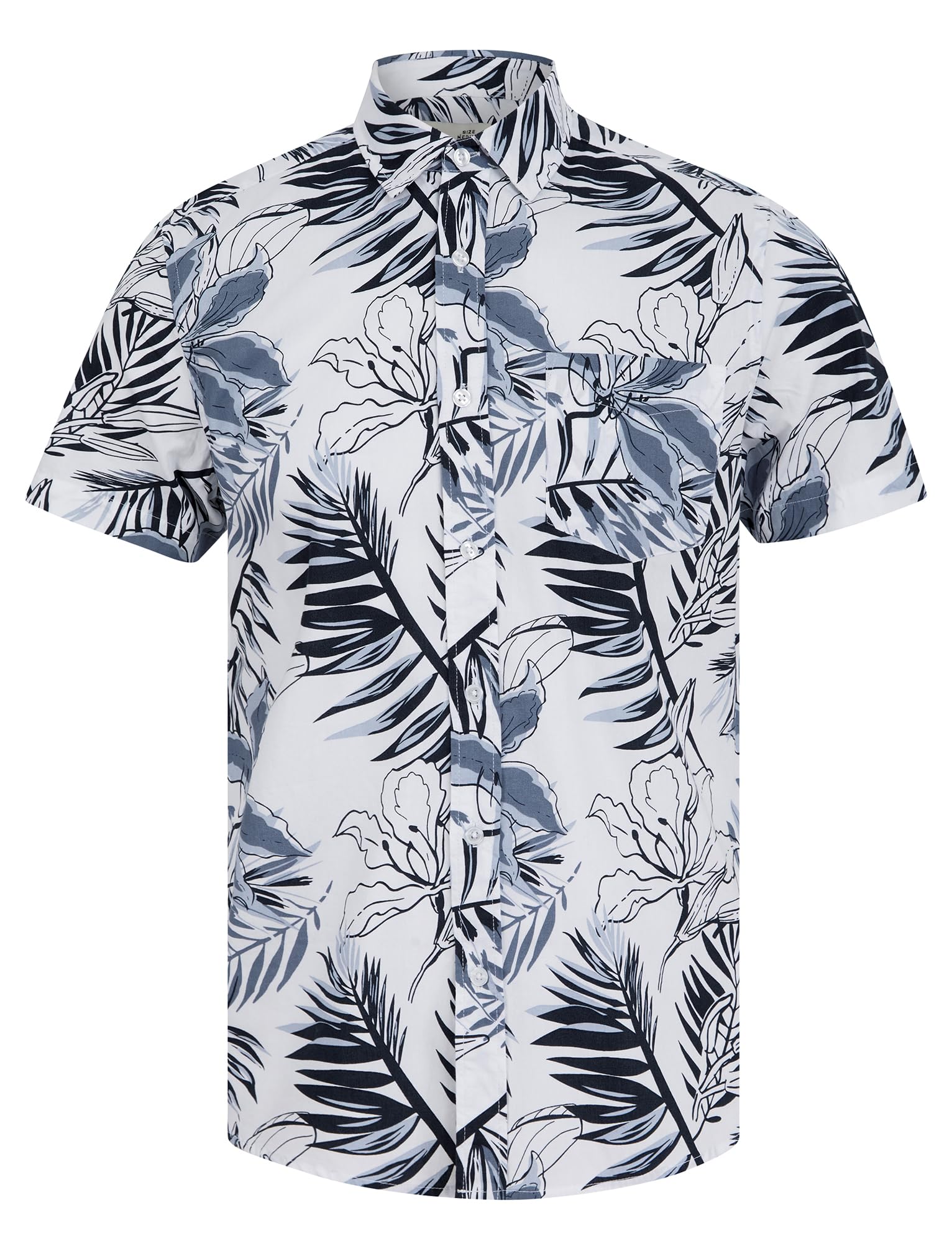 Tokyo Laundry Men's 'Mahana' Tropical Print Short Sleeve Cotton Poplin Hawaiian Shirt