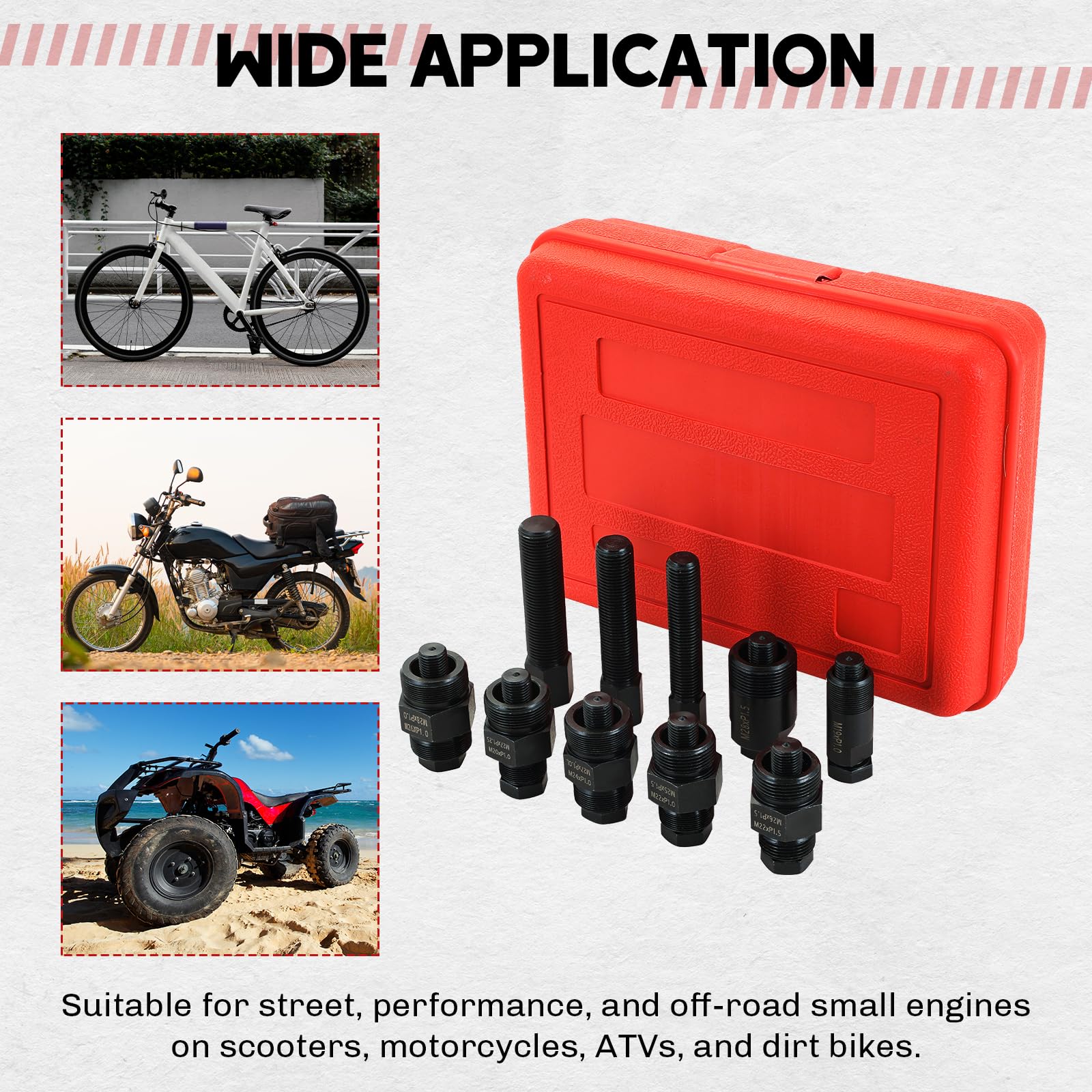 Punmew Flywheel Puller 10pcs Universal Flywheel Puller Set For - View #8