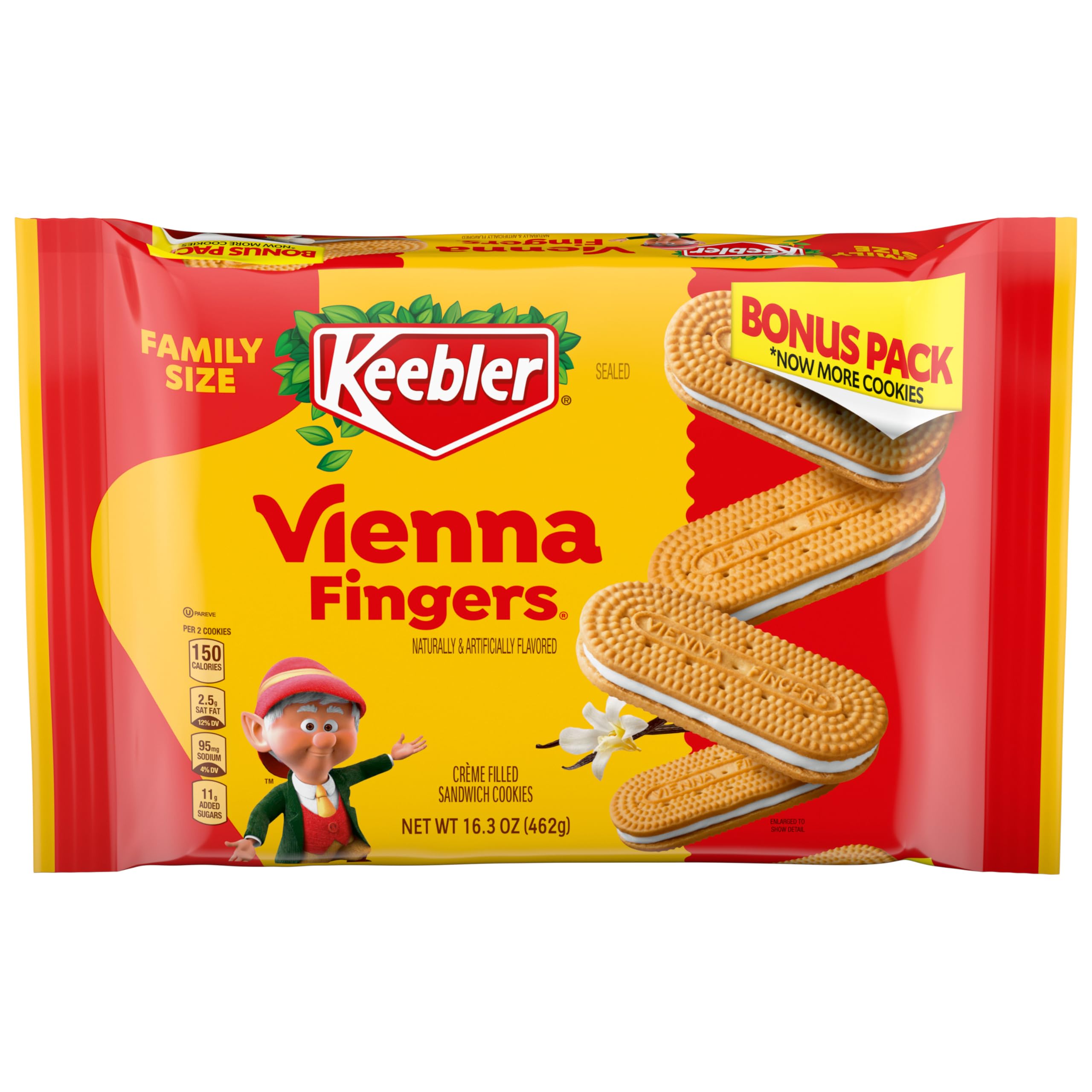 Snapklik.com : Keebler Vienna Fingers, Sandwich Cookies