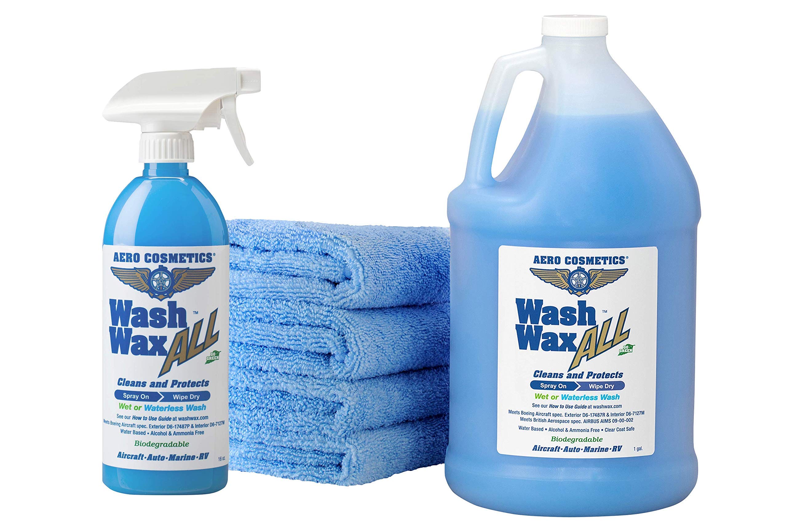 Buy Wet or Waterless Car Wash Wax Kit 144 oz. Aircraft Quality for your