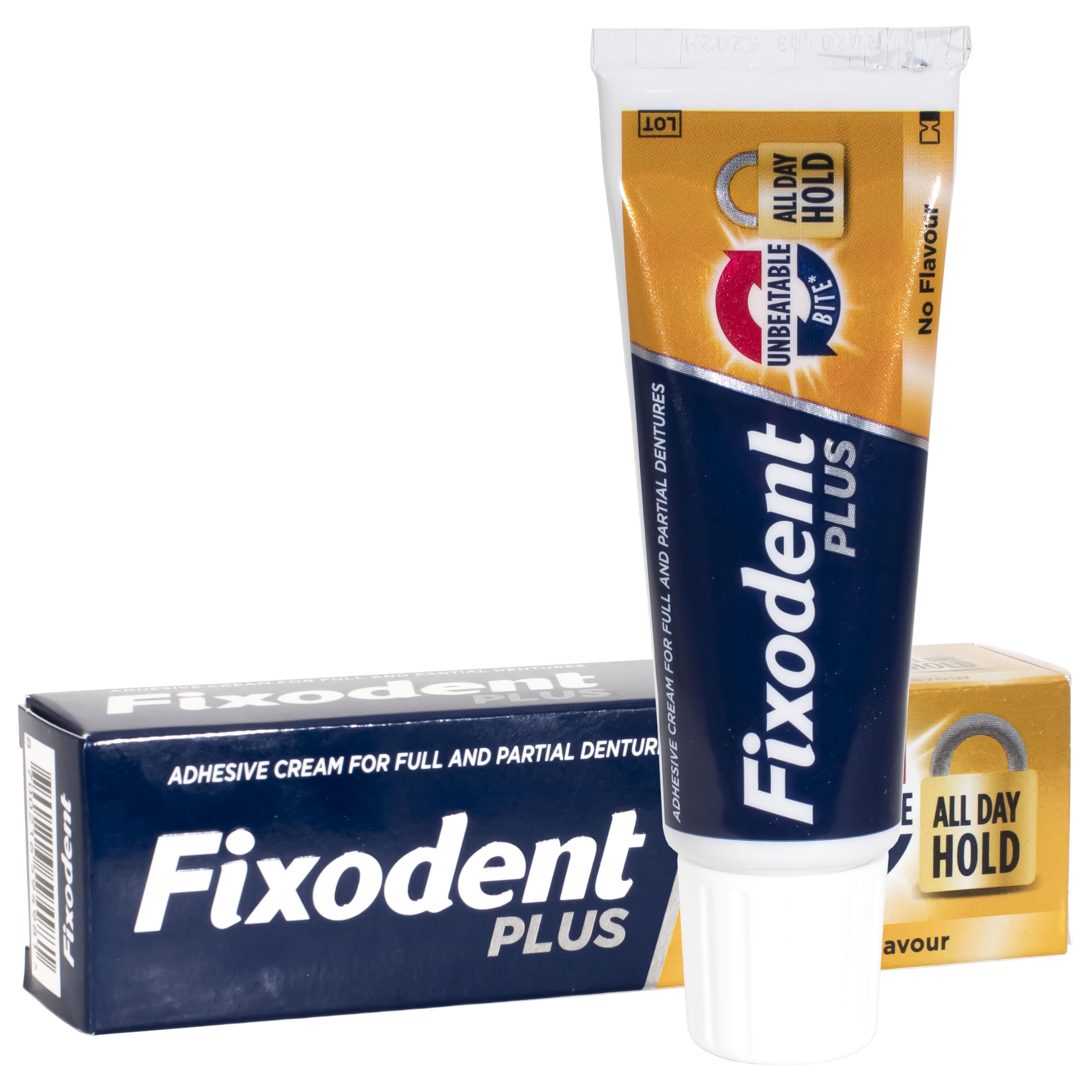 Fixodent Plus Unbeatableバイト粘着クリーム フル&パーシャルデンチャー用 40ml