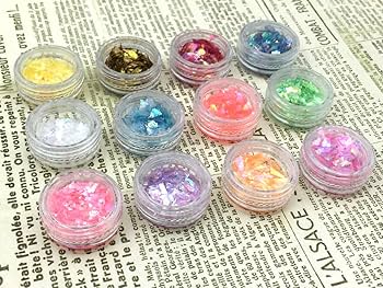 クラッシュホログラム ラメホログラム 12色セット ラメグリッター Amazon | クラッシュホログラム 12色セット 乱切りホログラム