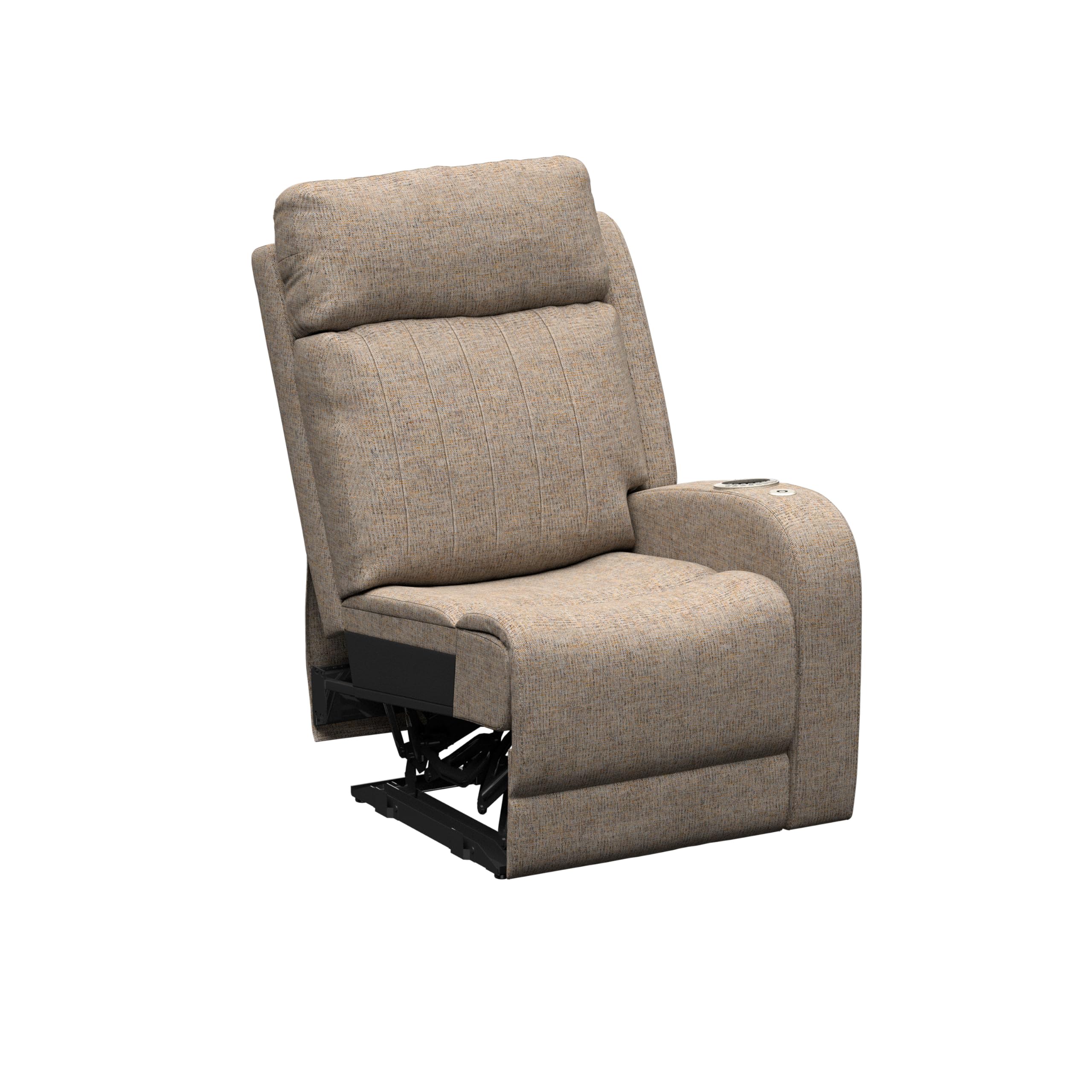 Photo 1 of THOMAS PAYNE Signature Seismic Series Dellmead RV Theater Seating Left Arm Recliner with Power Adjustable Lumbar, Headrest, Reclining, Heating, Massage, Integrated Cupholder Controls - 2024044205