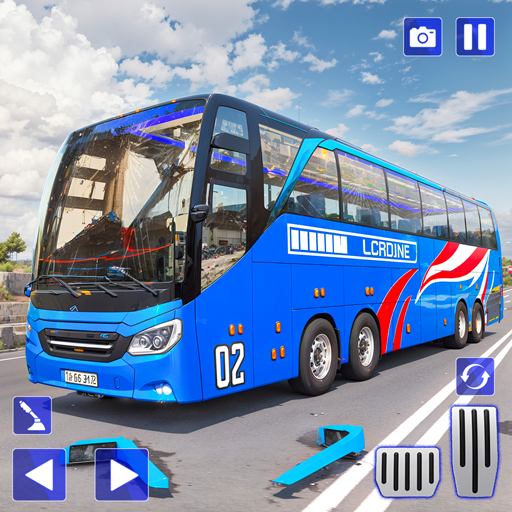 Bus-Crash-Abriss-Spiel auf der Autobahn