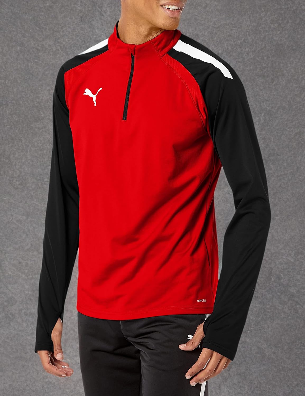 Puma Mens Teamliga 1/4 Zip Top - Image 3