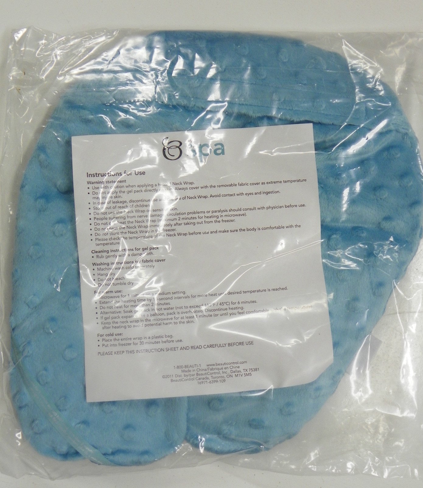 Beauticontrol heated neck wrap Clearance