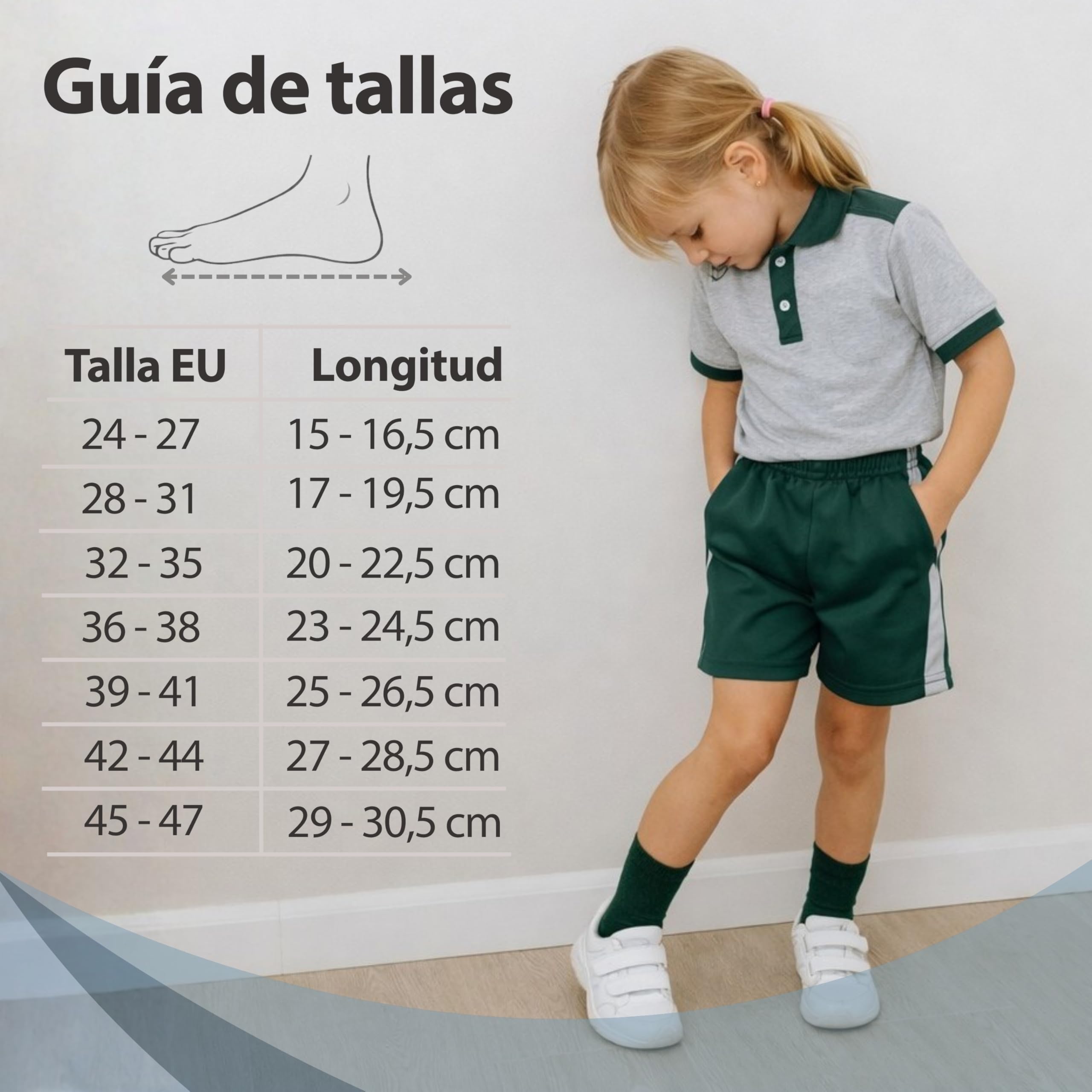 bisoo SET de 5 Pares de Calcetines Escolares de Algodon con Certificado Oeko-Tex para Uniforme Colegio - Elige tu Talla y Color — view 6