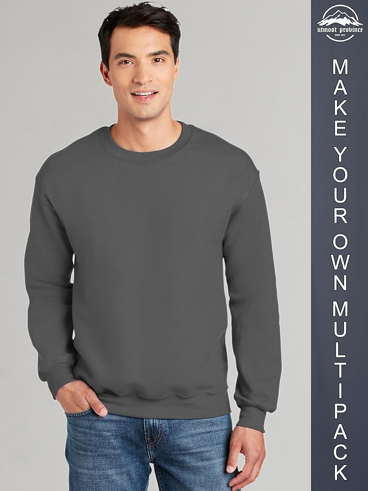 Lサイズ Timc Inc. PLAIN CREWNECK SST 2PACK Unisex Lightweight Loopback Terry Crew | Independent Trading
