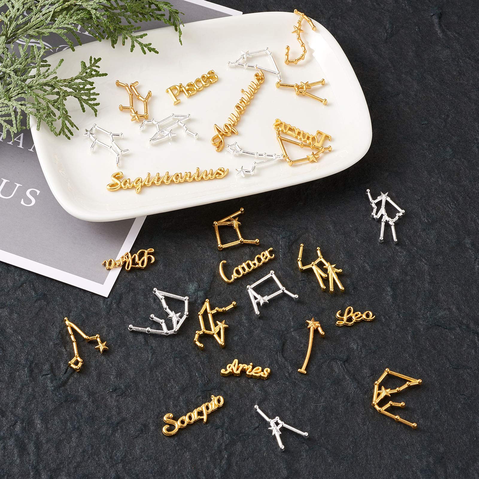 Cheriswelry 3er-Set Silikonformen Für Sternzeichen-Anhänger – DIY Schmuck, Schlüsselanhänger & Basteln