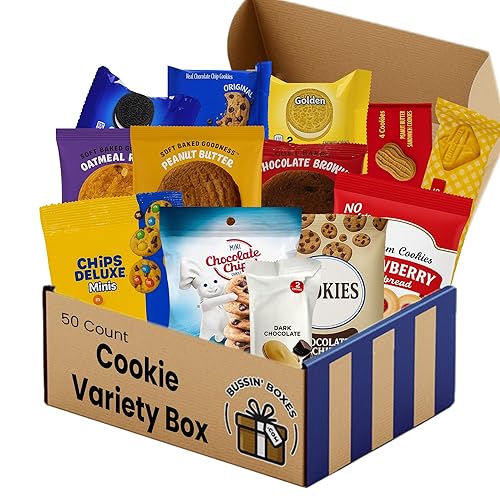 Paquete variado de cookies/paquete de cuidado de galletas por Bussin Boxes