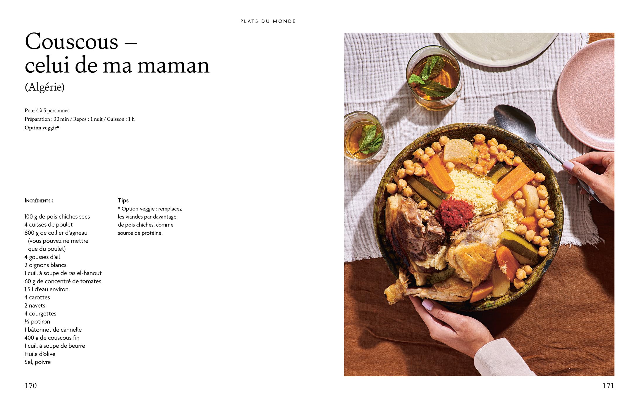 Check in 70 recettes gourmandes et colorées pour faire le tour du monde