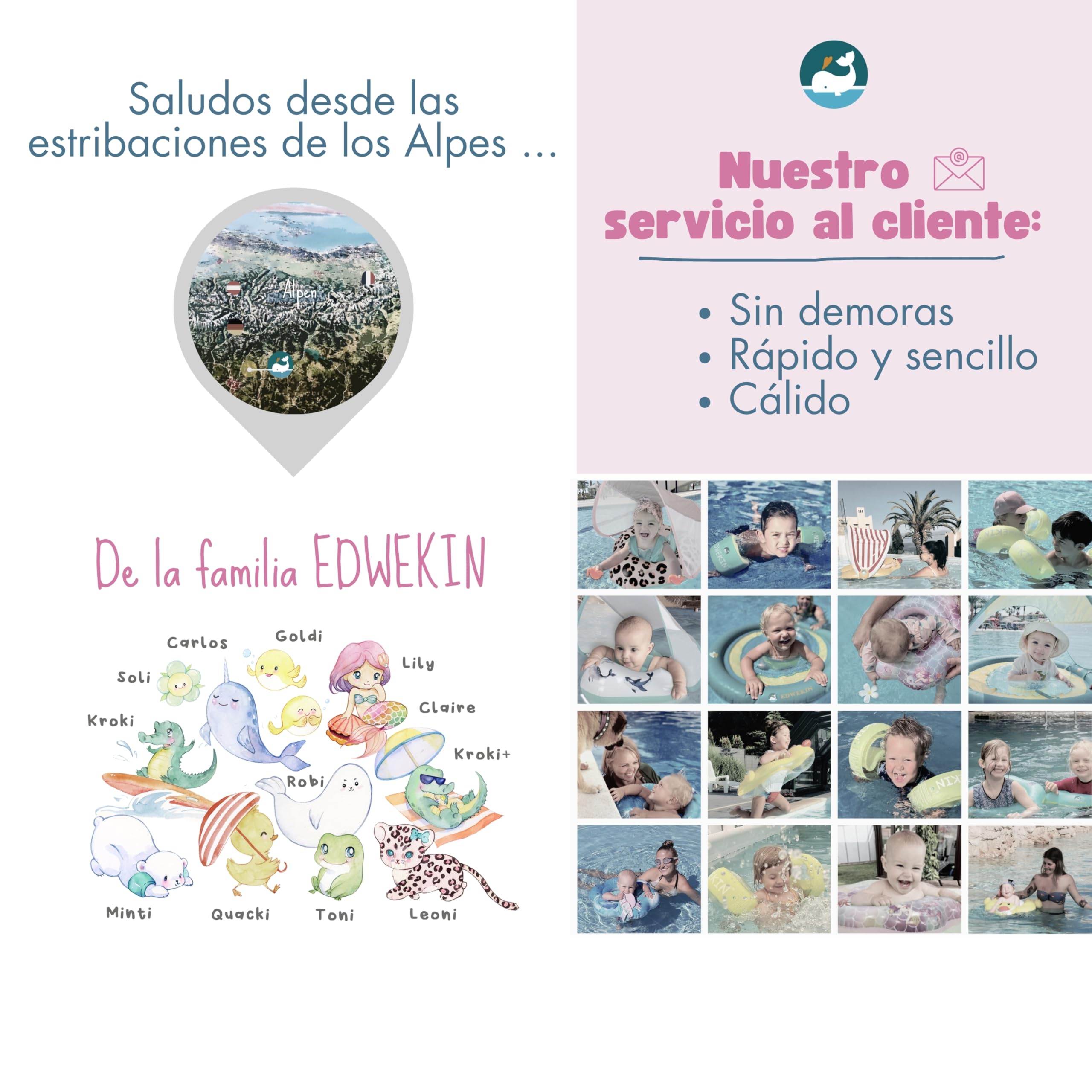 EDWEKIN® Manguitos de natación