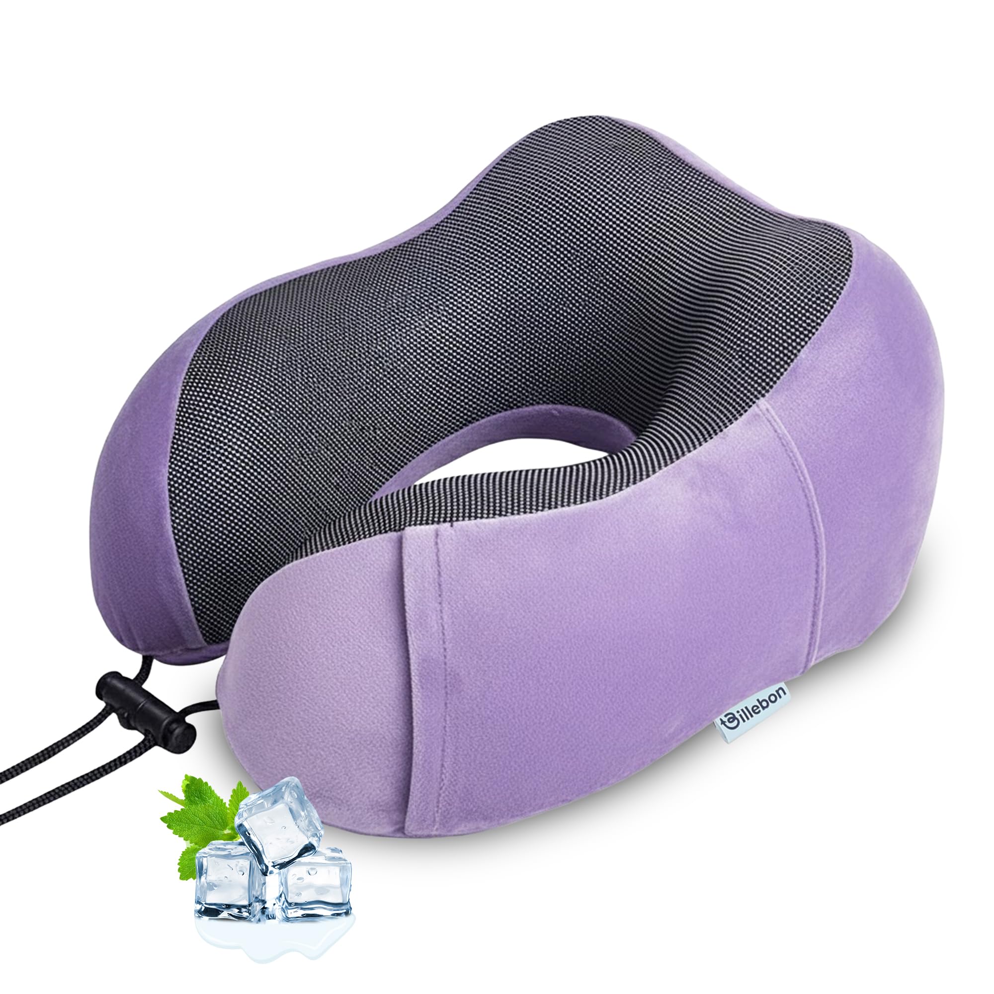 Billebon Memory Foam Neck Pillow - Travel Comfort -22