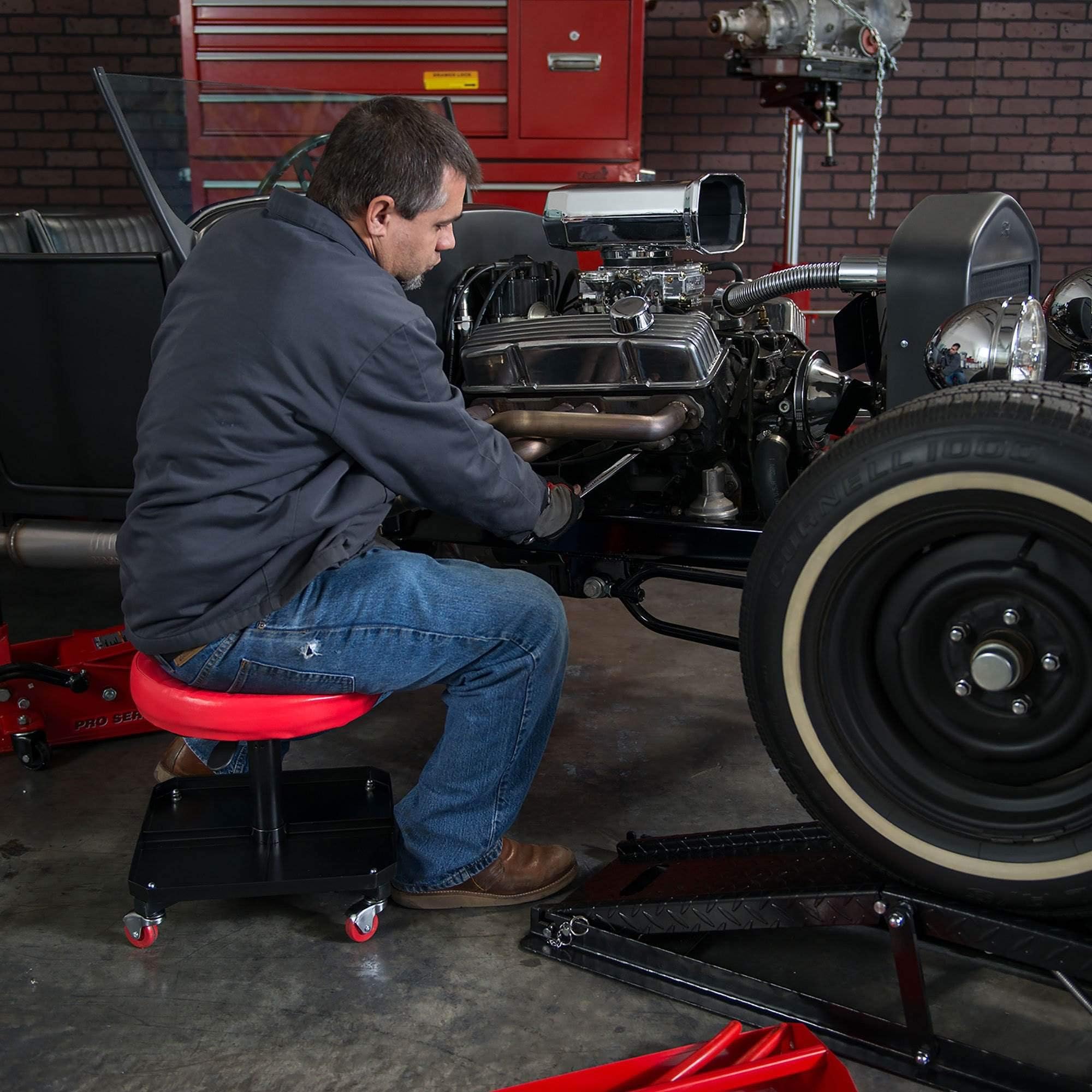 Amazon.com: BIG RED TR6350 Torin Rolling Pneumatic Creeper Garage