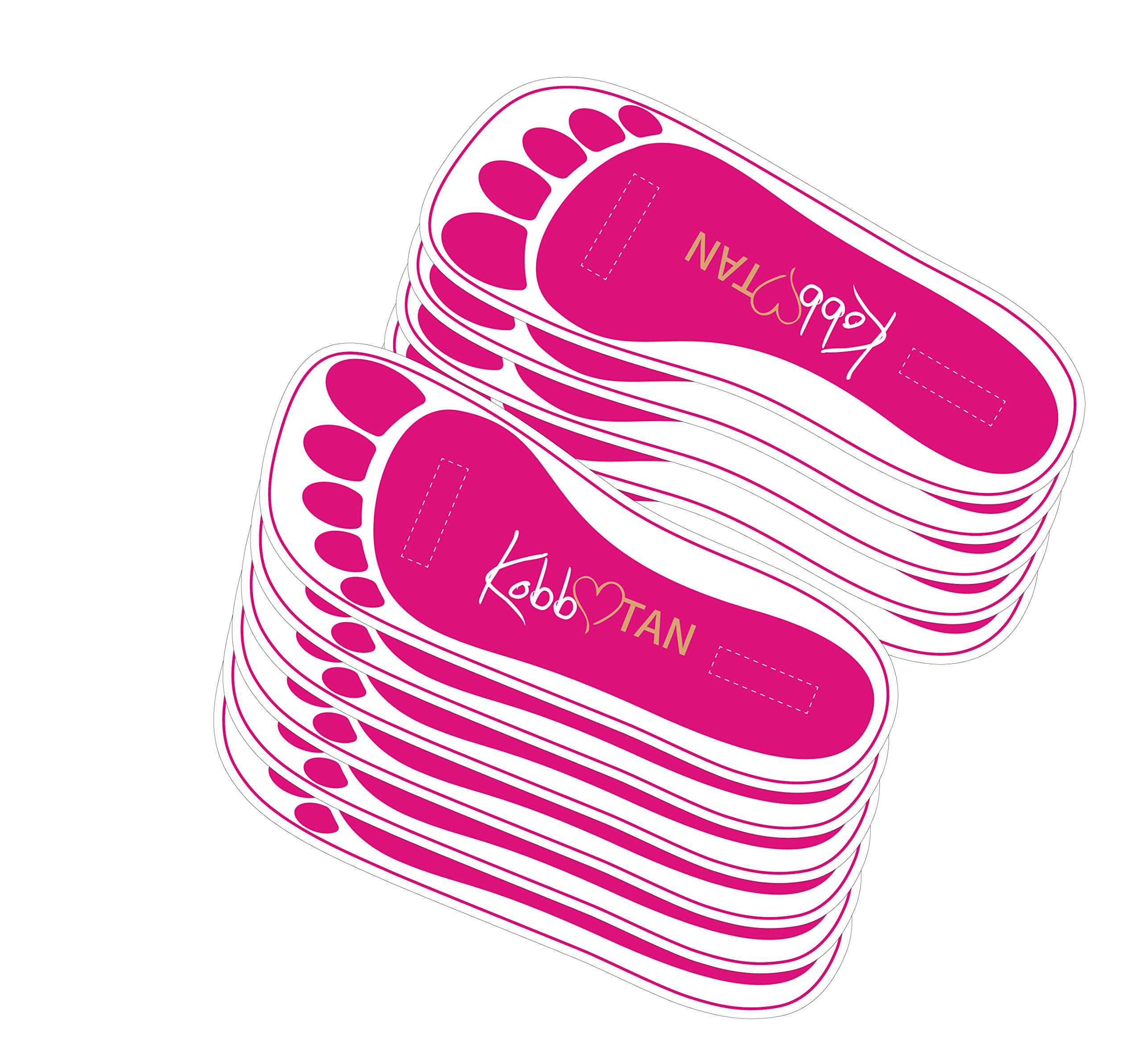 Photo 1 of 180 Pairs(360feets) Spray Tan Feet Pads Protectors in Pink Color For Sunless Spray Tanning
