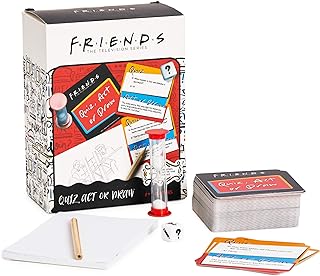 Paladone Friends TV Show Quiz Act or Draw Game - Officially Licensed Friends Merchandise (AMZ7270FR)