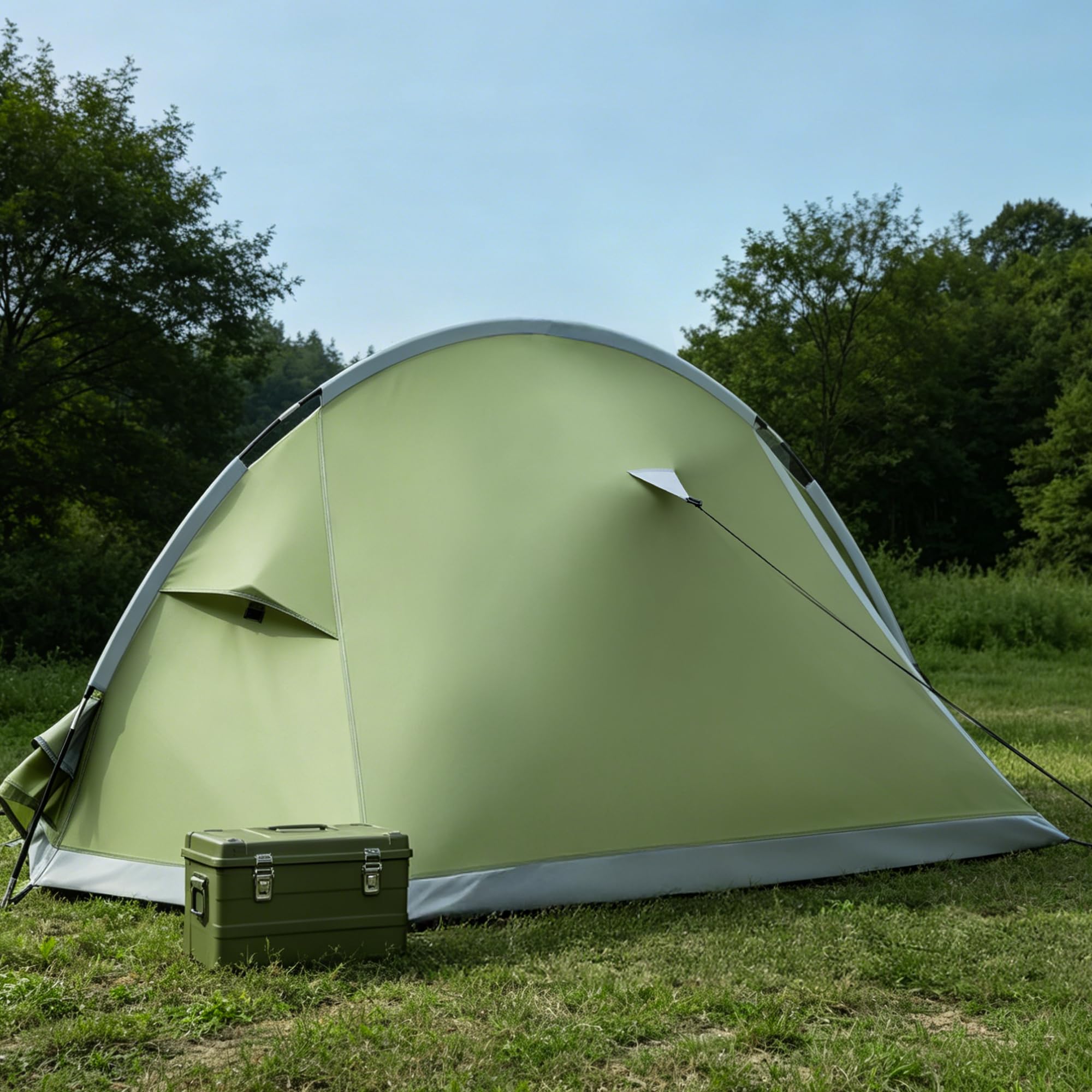 Zelt 2 Personen,Camping Zelt mit Moskitonetz Wasserdicht Kuppelzelt Ultraleicht Zelte Kleinem Packmaß Familienzelt Camping Tent Für Trekking