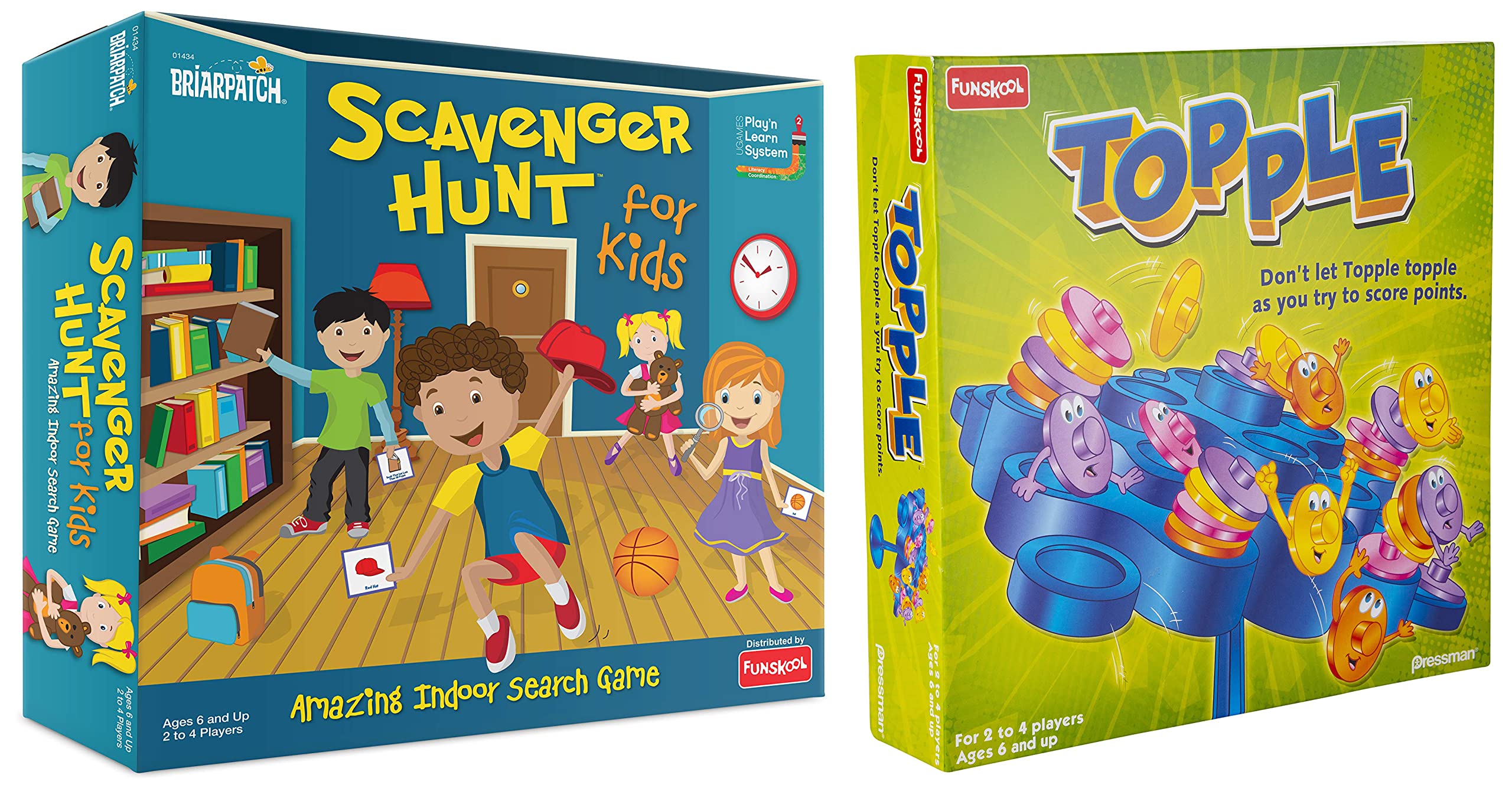 Funskool Scavenger Hunt for Kids+Topple, Strategy Balancing and Skill Game-(Set of 2Toys) (B0BHMQ2QF1) Amazon Price History, Amazon Price Tracker
