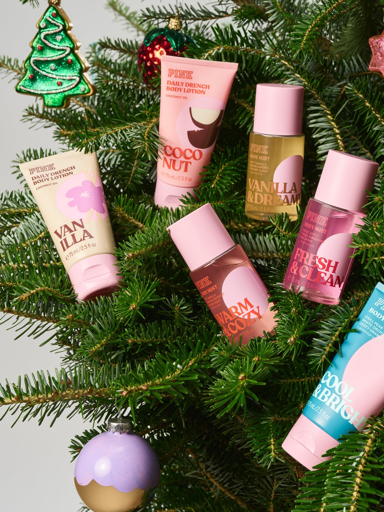 Amazon.com : Victoria's Secret PINK 4 Piece Sparkle & Scent