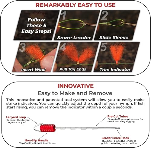 Miniatura 5 de New Zealand Strike Indicator Wool