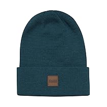 URBAN CLASSICS Cappello Unisex, Berretto a Maglia Invernale con Etichetta Frontale, Cappello in Stile Long Beanie, Disponibile in Diversi Colori