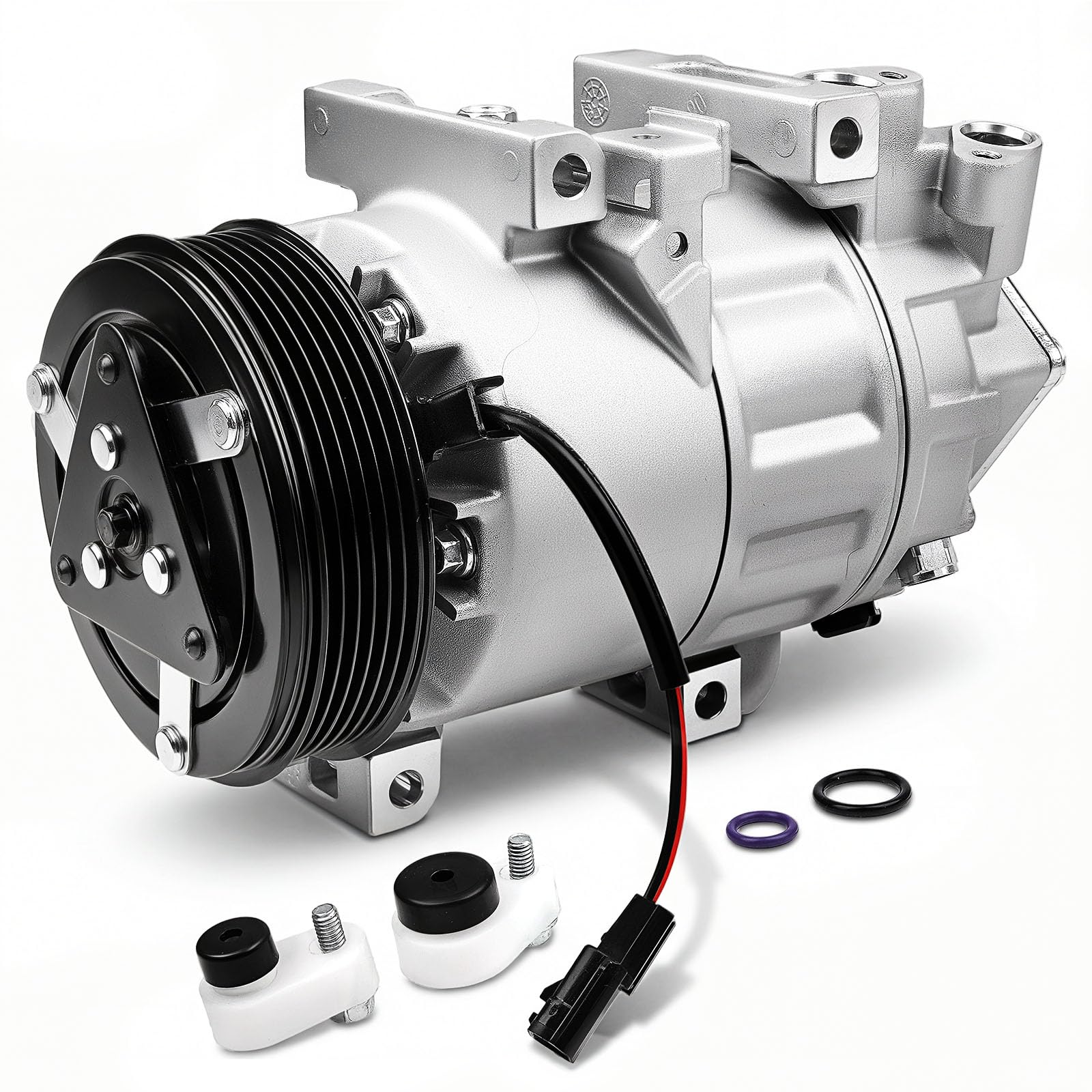 Photo 1 of AC Compressor Compatible with (ONLY Fit SL/SV Model) Nissan Altima 2.5L 2007 2013-2018, Rogue 2.5L 2014-2020 Air Conditioner, A/C Air Conditioning VCS-14EC Style (Not DKS17D), CO 29073C, 98664