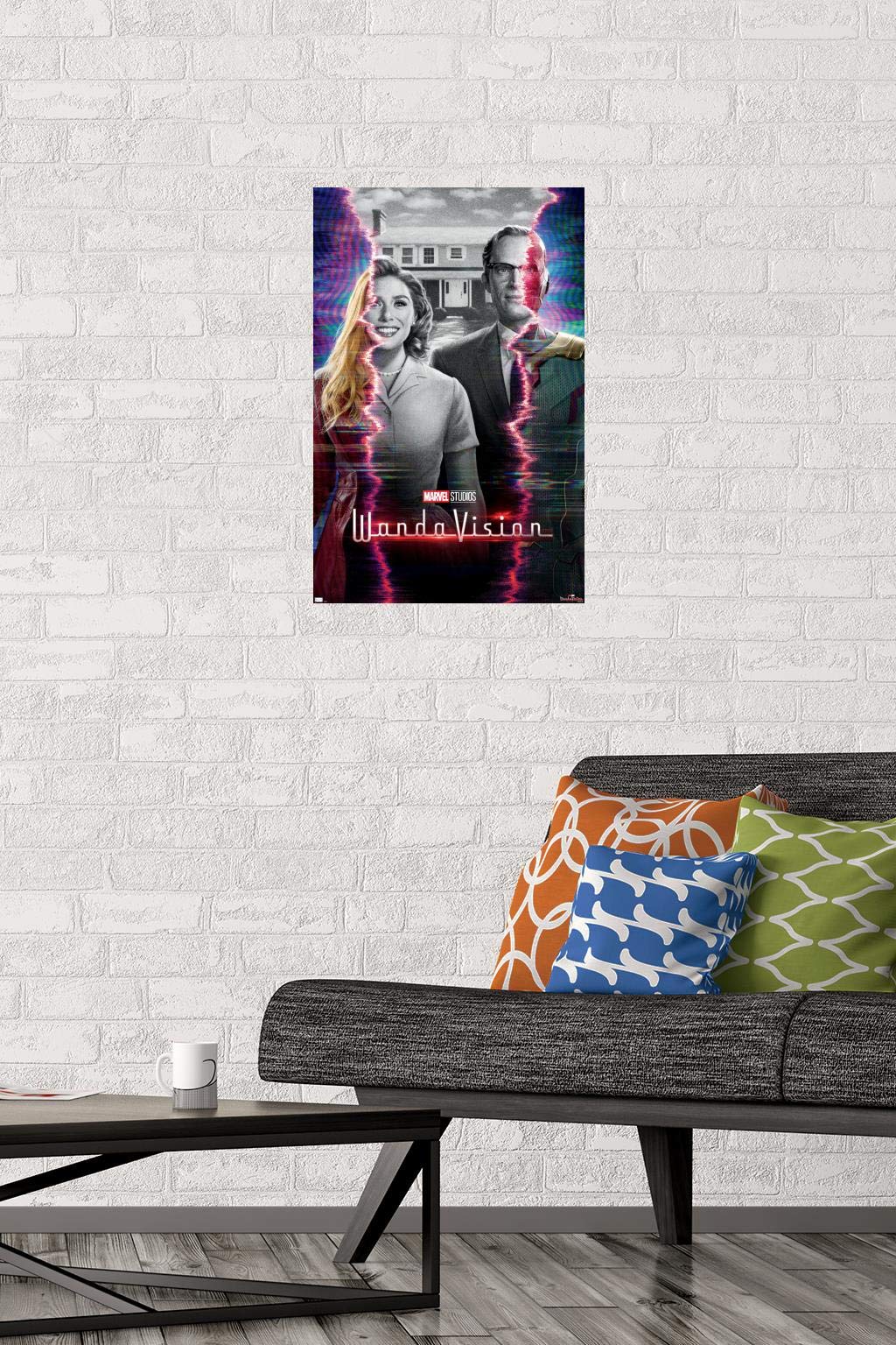 ワンダヴィジョン マーベル ポスター MONDO BNG シルクスクリーン ワンダヴィジョン マーベル ポスター MONDO BNG シルク