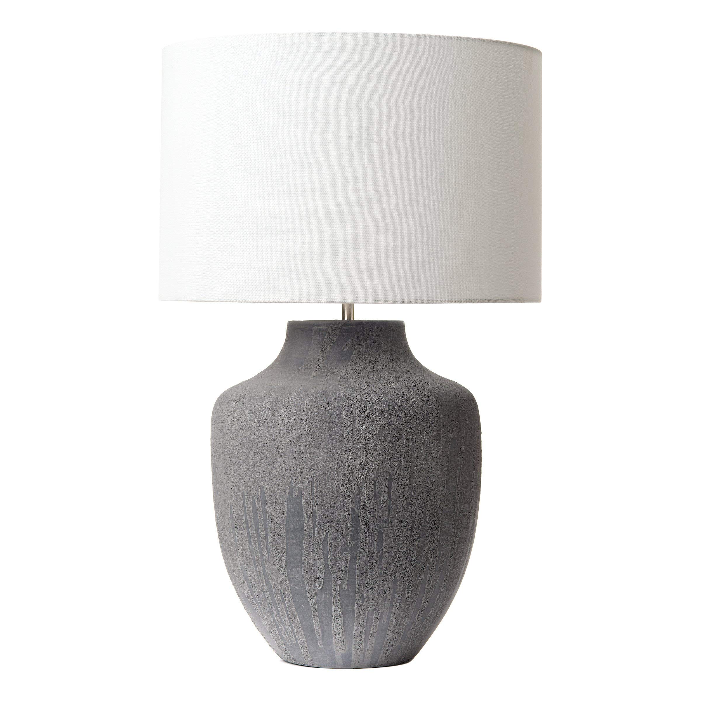 Dar Grey Udine Table Lamp Base Only