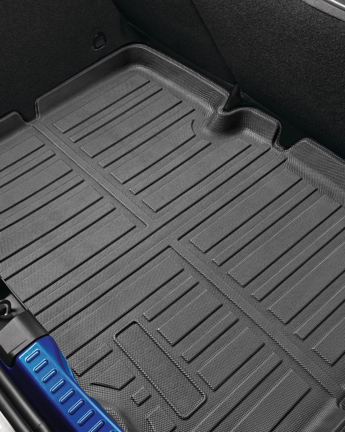TPE Alfombrillas Maletero Inferior para Dacia Sandero 3 2021-2026 | Alfombras Maletero Originales, Protector Maletero Antideslizantes e Impermeables, Funda Maletero con Bordes Elevados