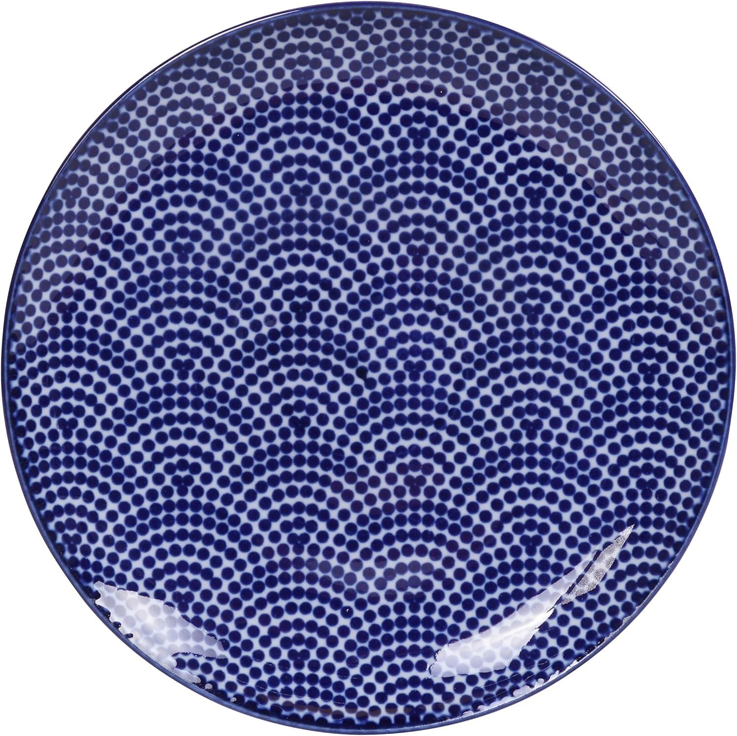 TOKYO design studio – Nippon Blue Gebäckteller Teller-Set (4-tlg.) 20,6cm