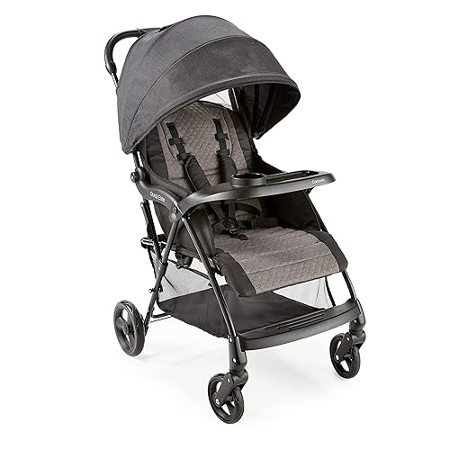 Contours Quick Elite - Cochecito de bebé, cochecito de viaje ligero y compacto, compatible con asiento de automóvil infantil, asiento reclinable