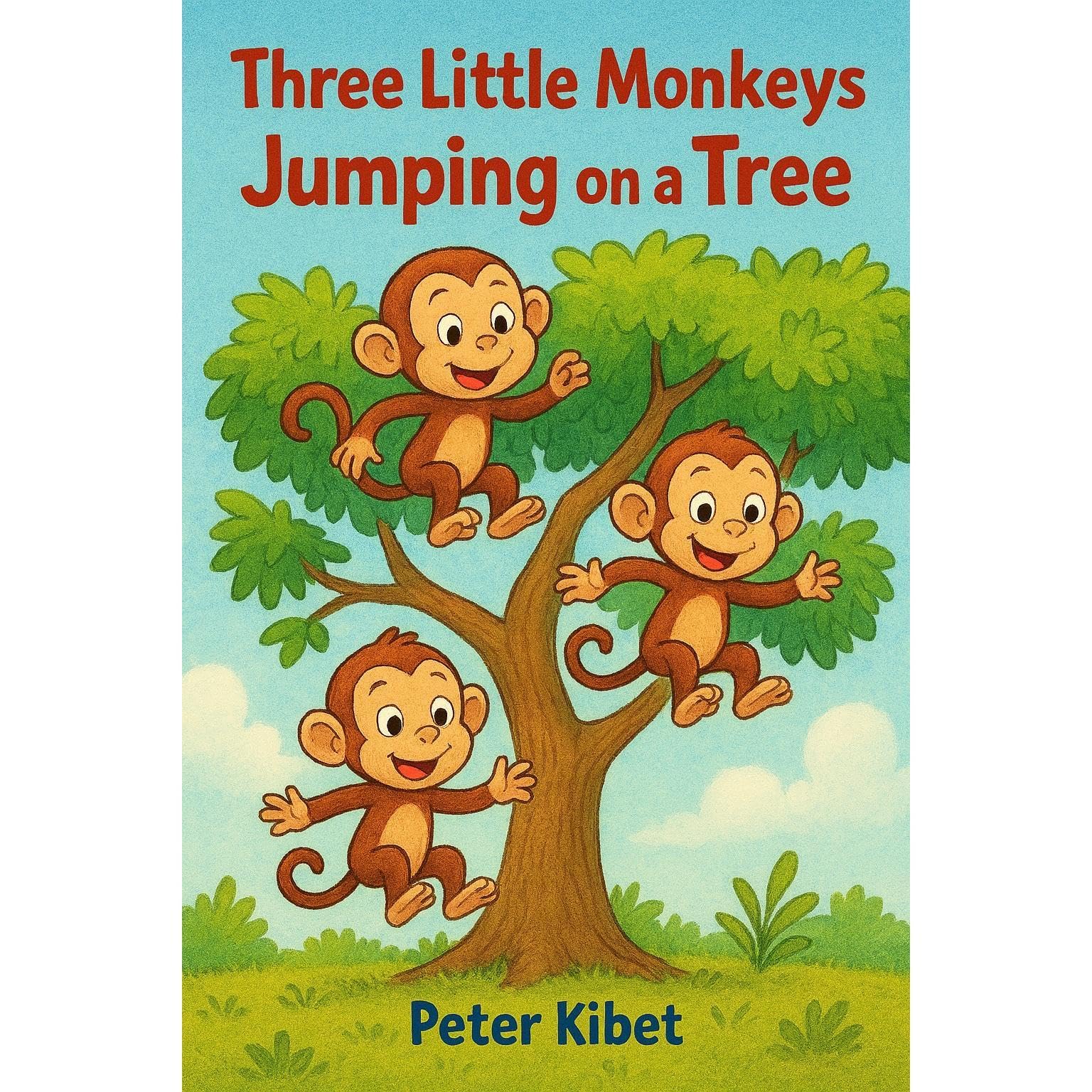 Three Little Monkeys Jumping on a Tree