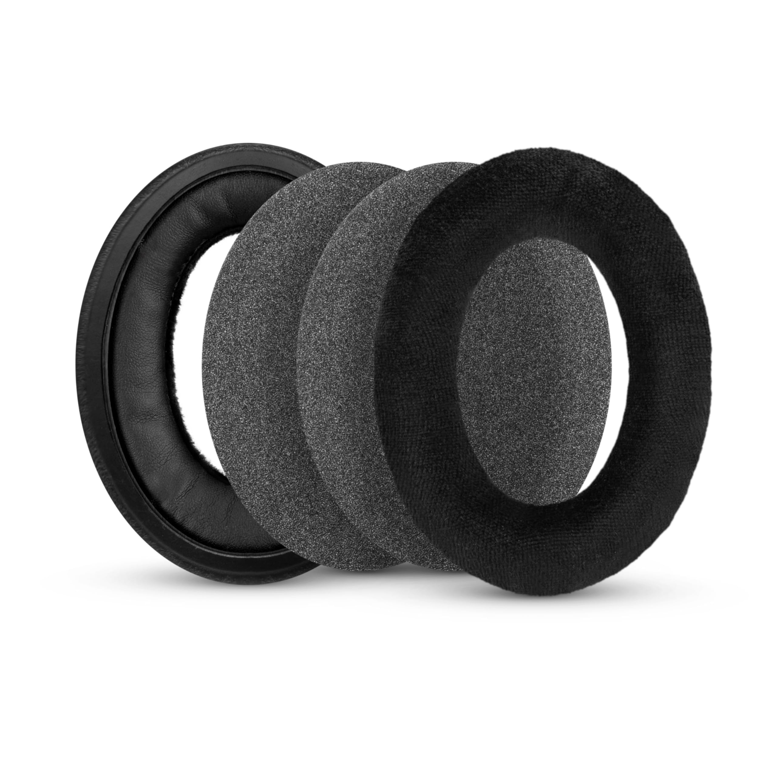 Cuscinetti Auricolari Sennheiser Ricambio - Pelle E Memory Foam Per HD598/599