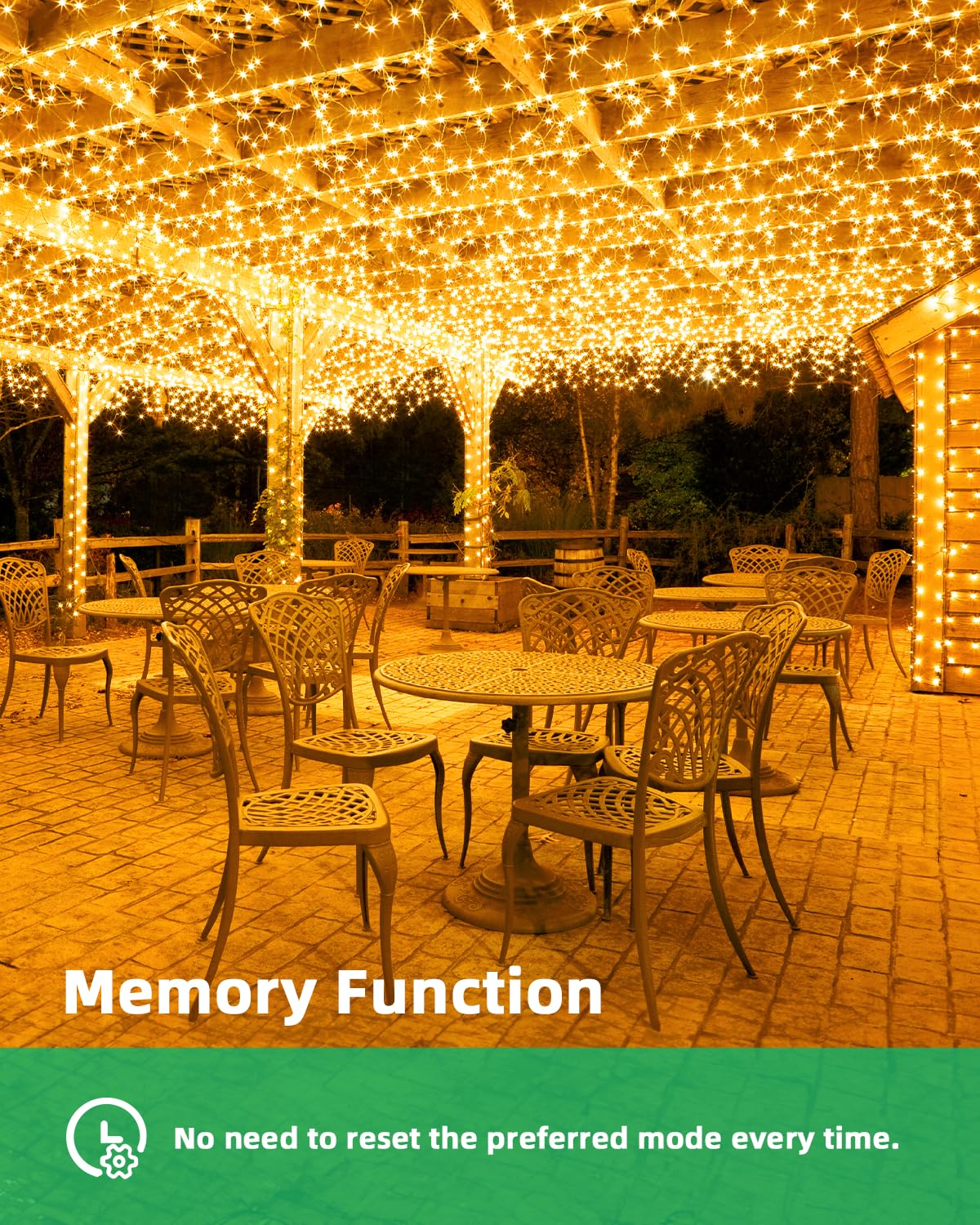LEDYA Lichterkette Außen, 7.5M 240led Eisregen Lichterkette Außen, 6er-Serienschaltung möglich, Memory-Funktion, Timer 8 Modi Weihnachtsdeko outdoor für Fenster Balkon Garten