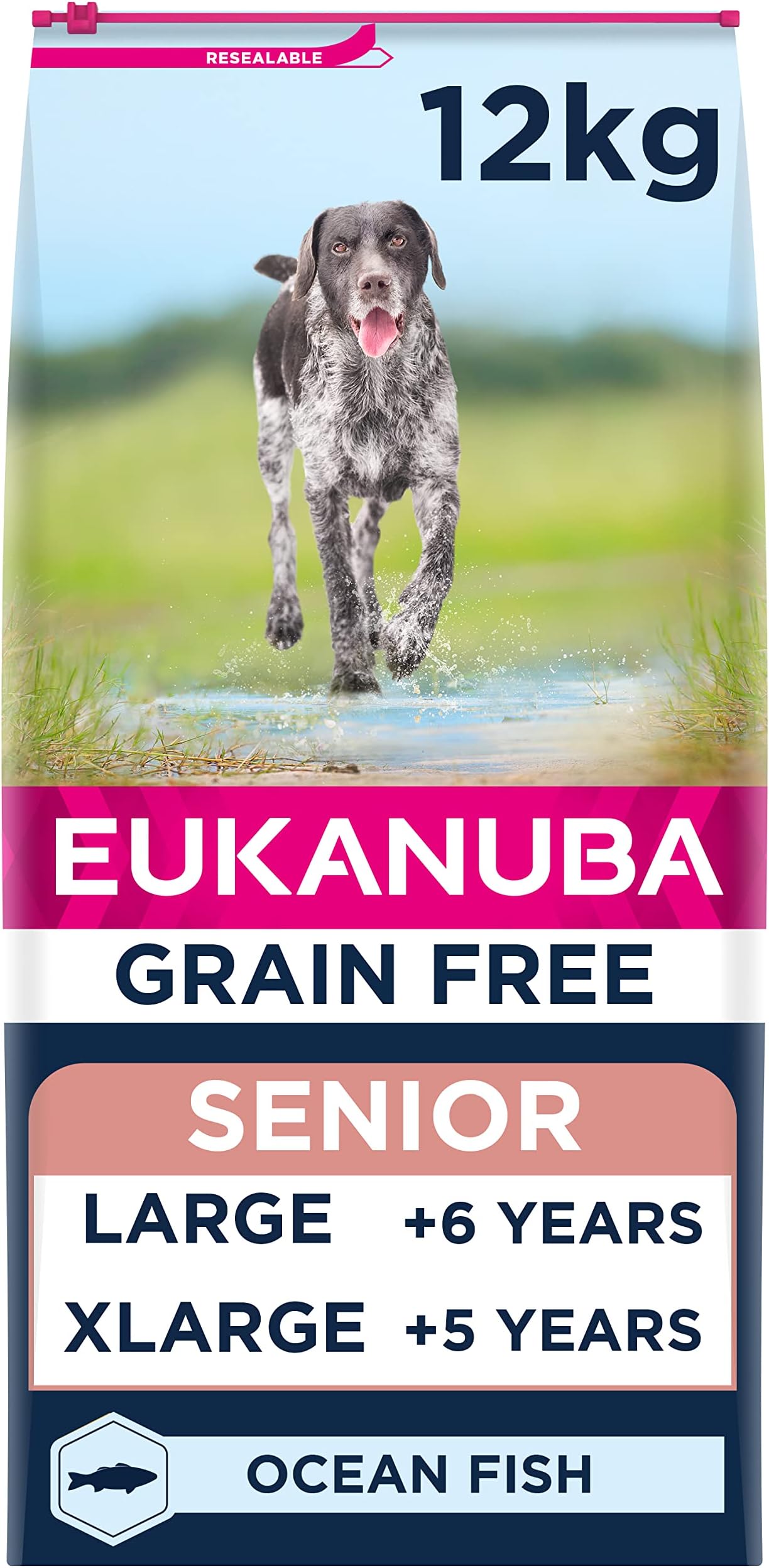 Arden Grange Sensitive Adult Dry Dog Food Grain Free, Fresh Ocean White Fish and Potato, 12 kg