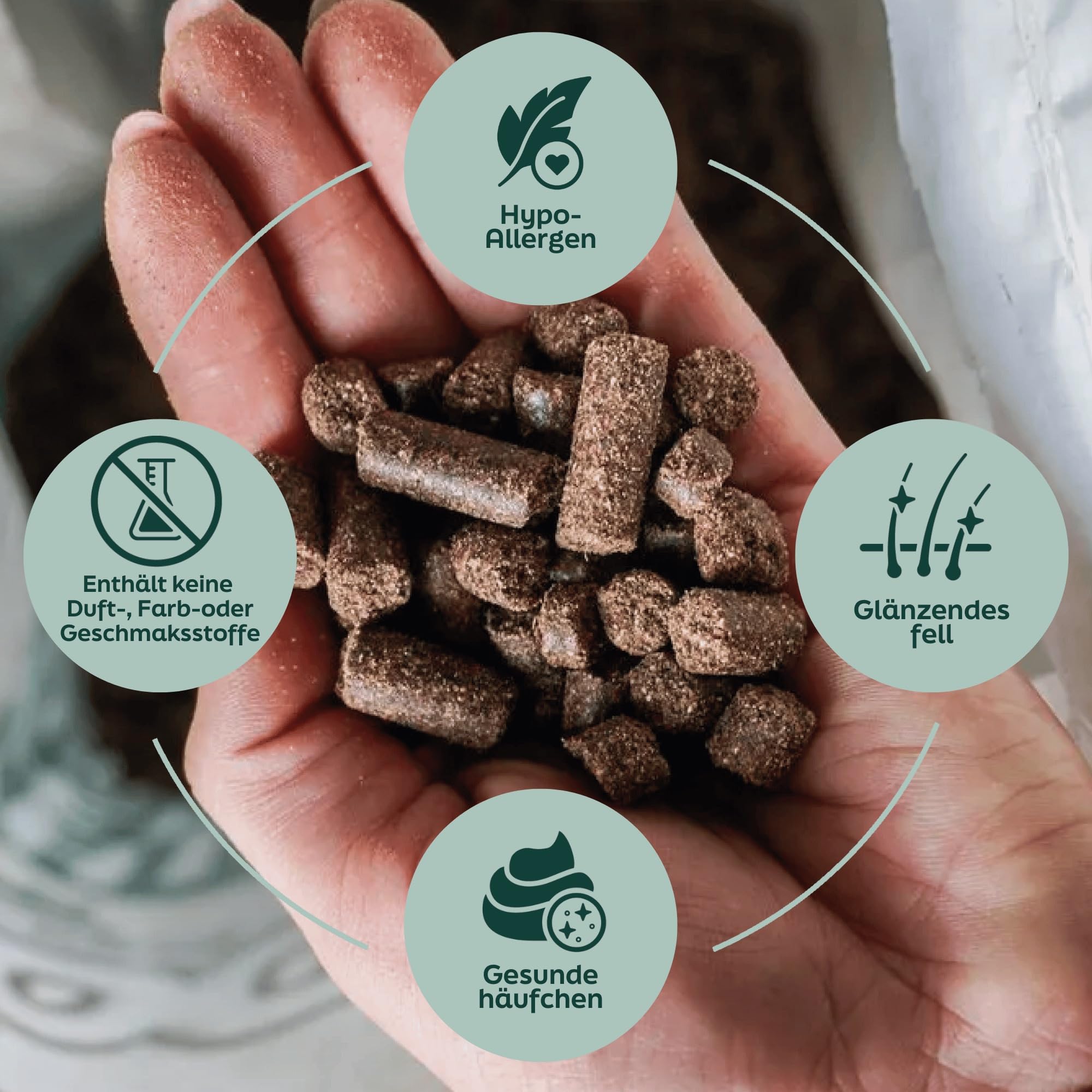 Ente Trockenfutter für Hunde 18 kg natürlich proteinreich hypoallergen komplette Ernährung für alle Rassen Erwachsene Hunde gesunde Haut glänzendes Fell schonende Verdauung reich an Omega
