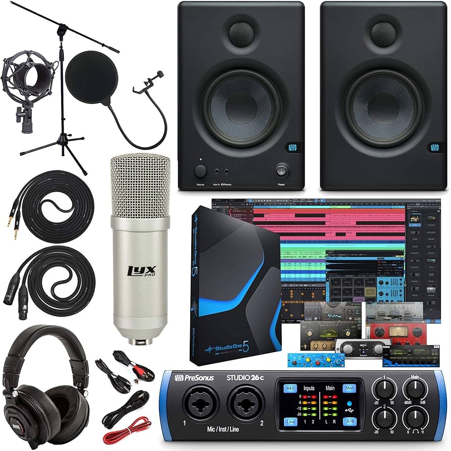 PreSounds セット Amazon.co.jp: PreSonus Studio 26c 2x4,192 kHz USBオーディオ