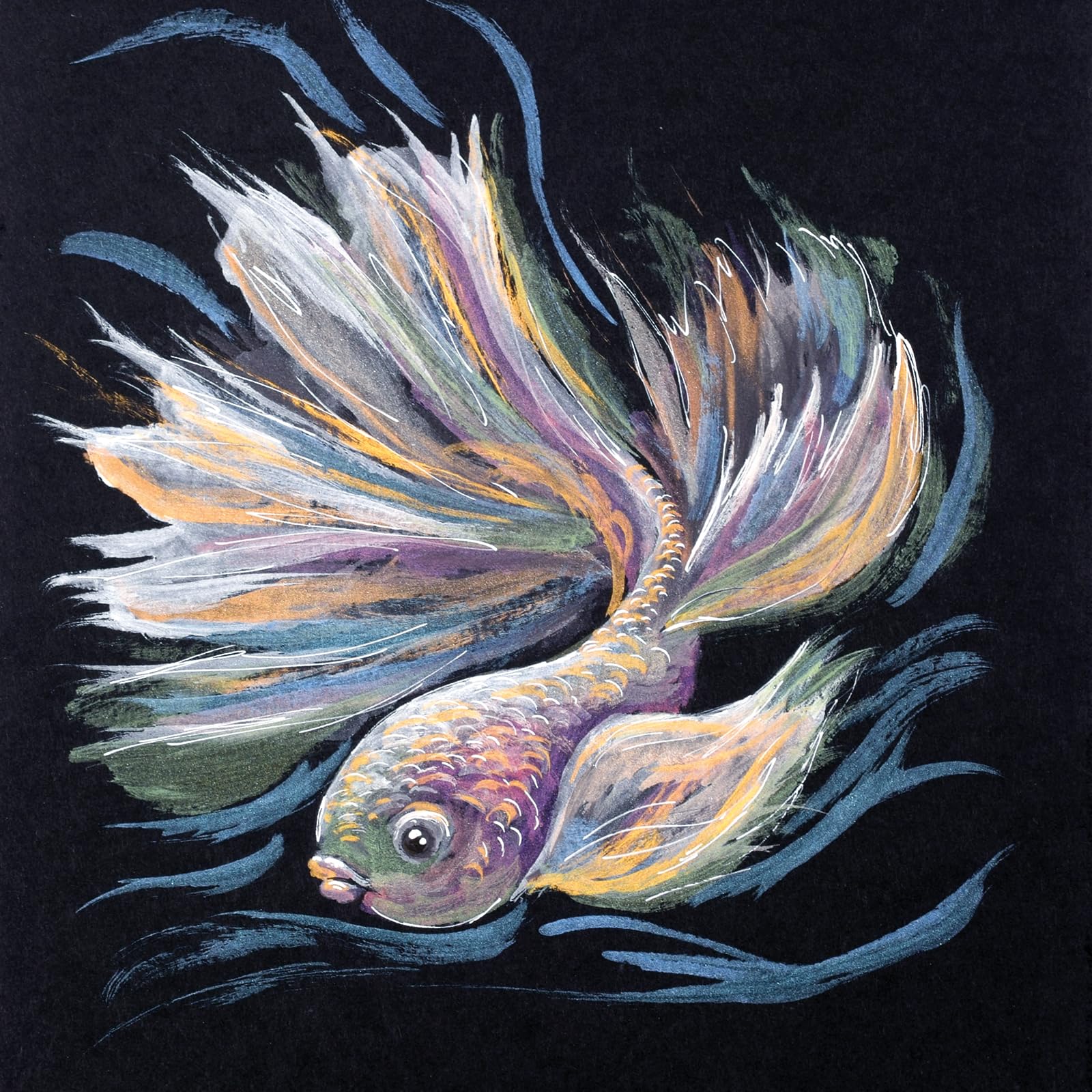 Vaessen Creative Florence Watercolour Paper A5, White, 300 GSM, Artist Grade Quality, Textured Surface, 15 Sheets For Painting, Handlettering, Art - View #8