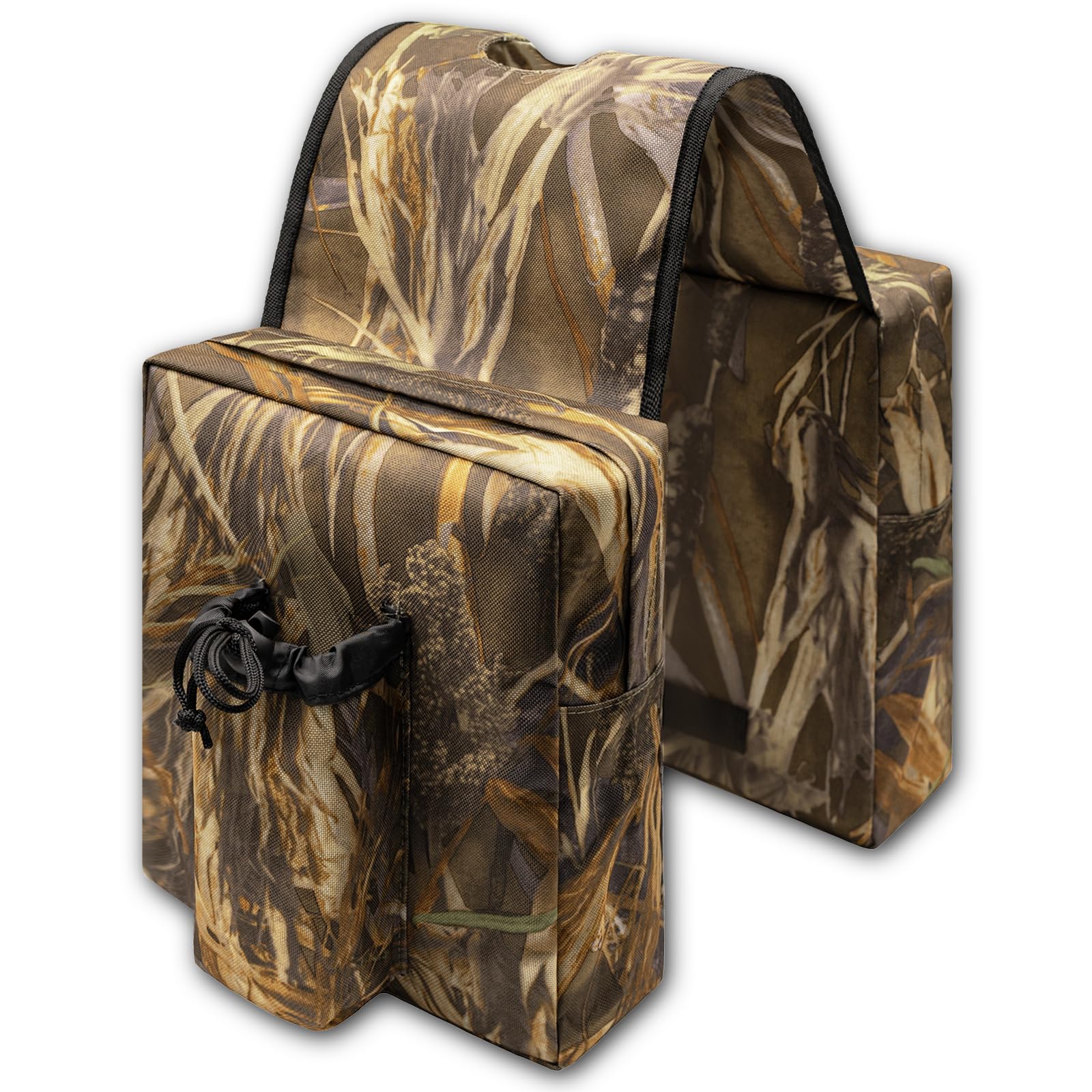 SUHU ATV Saddle Bags ATV Tank Bag Waterproof Cargo Pocket Tank Storage Bags for ATV UTV Snowmobile Motorcycle Bicycle