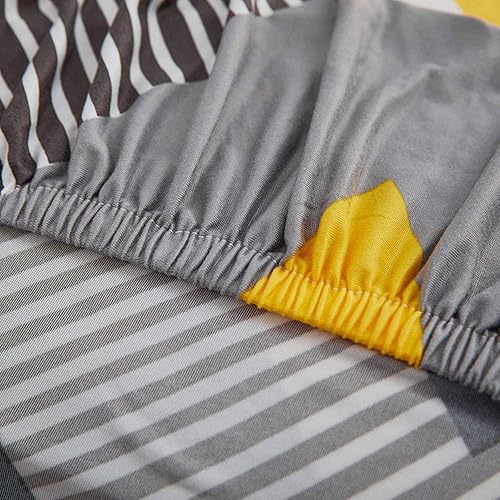 Miniatura 10 de Funda para sofá de 3 plazas, 1 pieza, elástica, lavable, antideslizante, protector de muebles con parte inferior elástica para sala de estar,
