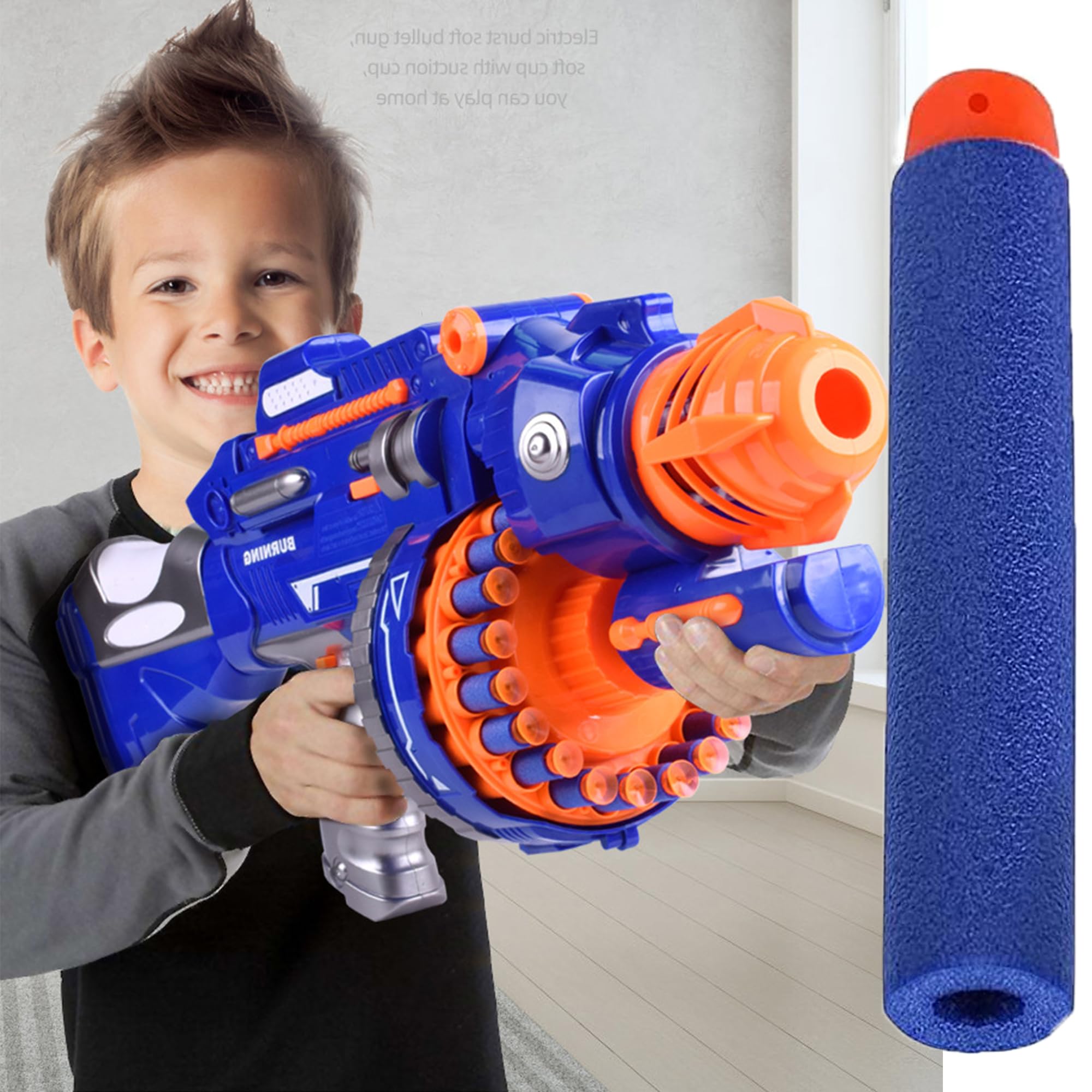 400 Pezzi Dardi Proiettili, 7.2cm Proiettili per Pistole Nerf Fortnite per Pistola Nerf N Strike Elite Blaster Ricambio Munizioni Ricarica Compatibili, Colpi Munizioni Accessori Pallottole